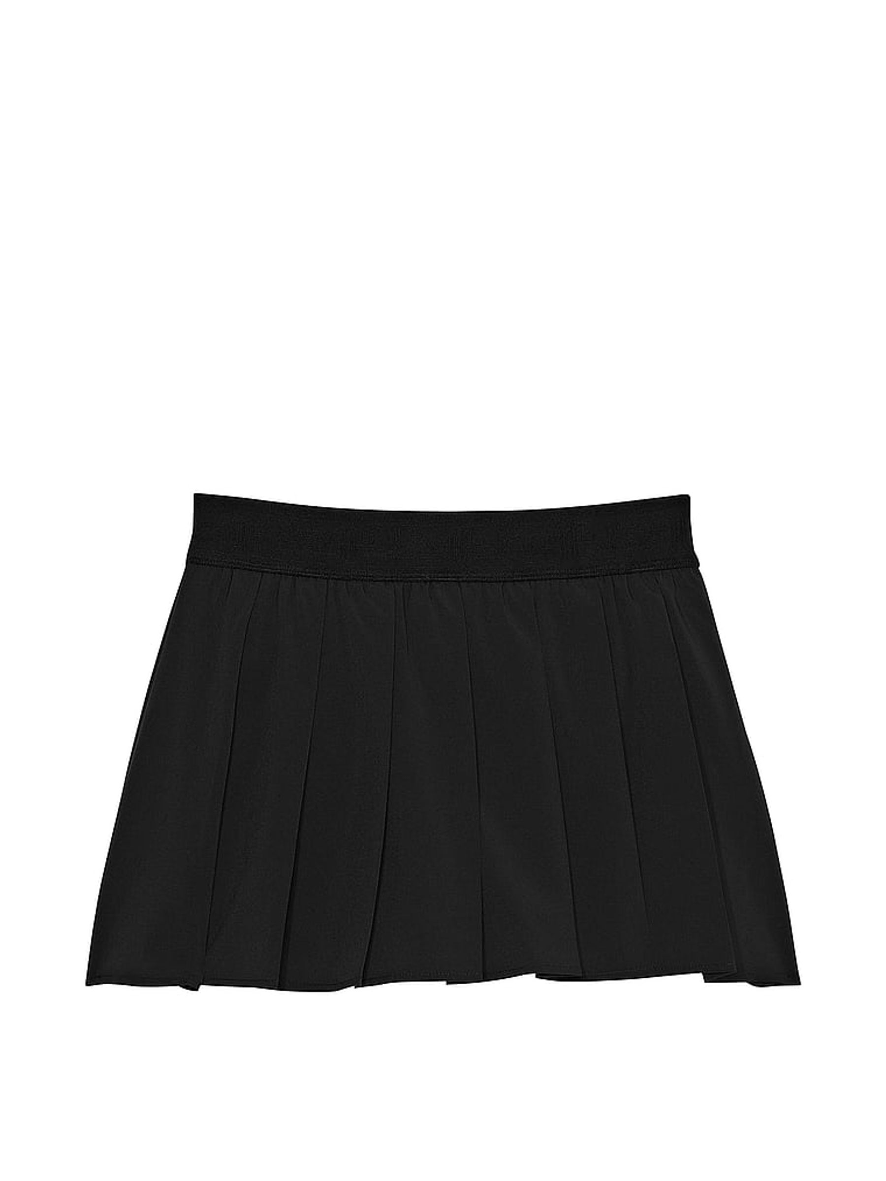 Pure Black Pleated Skirt - Image 3 of 3