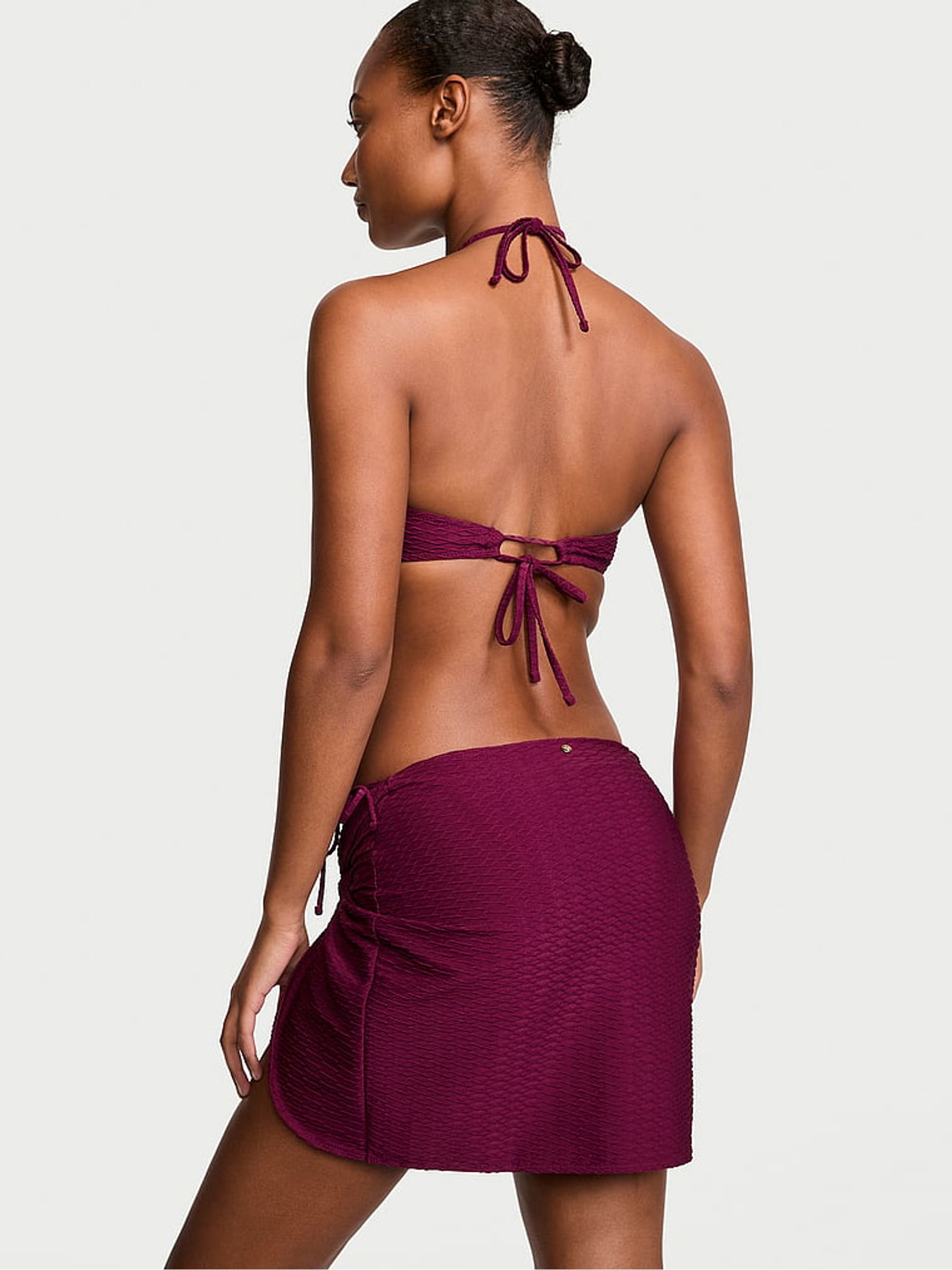 Pink Rouge Fishnet Sarong - Image 2 of 3