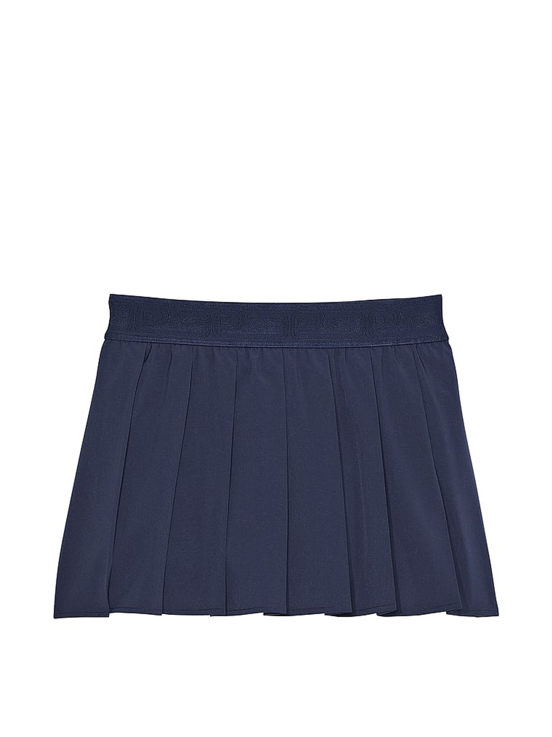 Midnight Navy Blue Pleated Skirt - Image 3 of 3