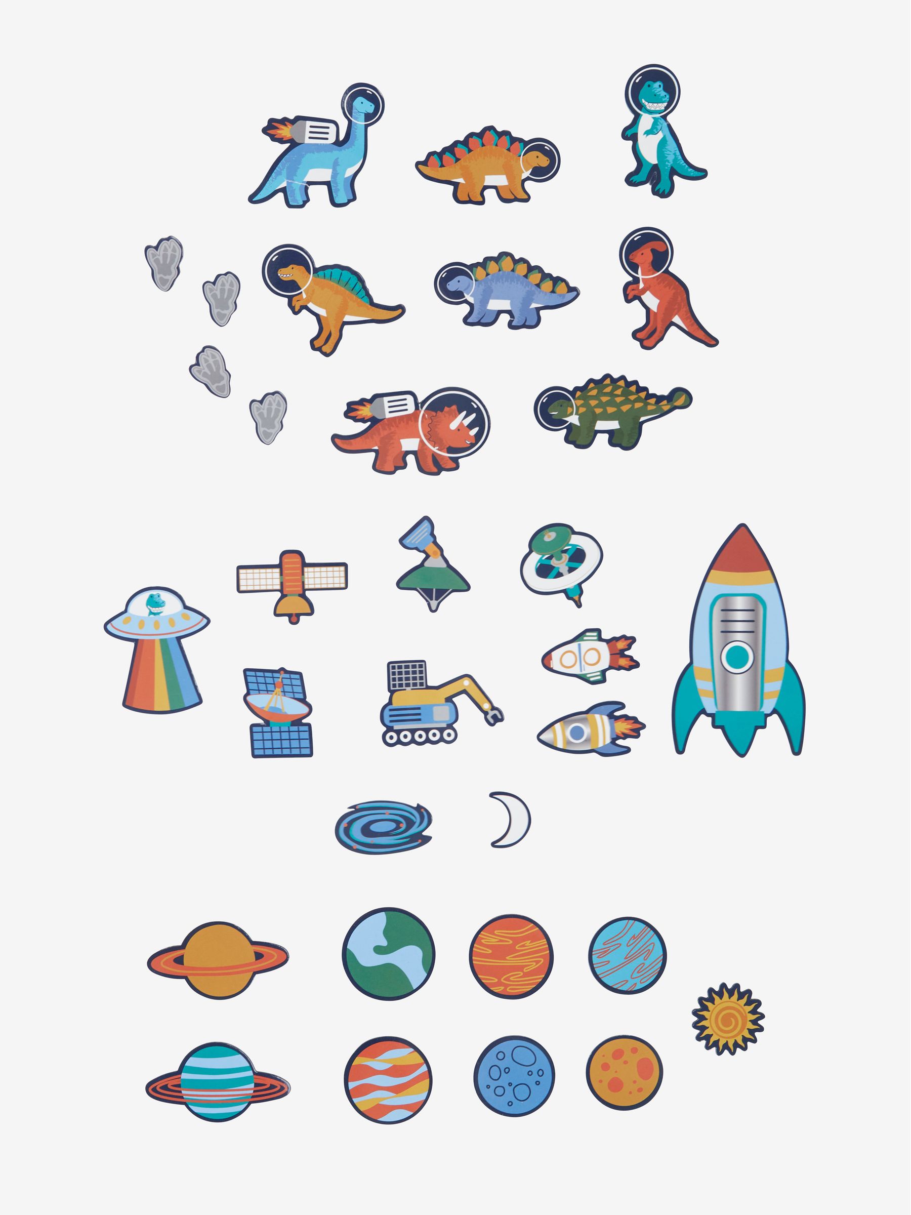 Build Your Own Magnetic Dinosaur Space Scene - Image 5 of 5