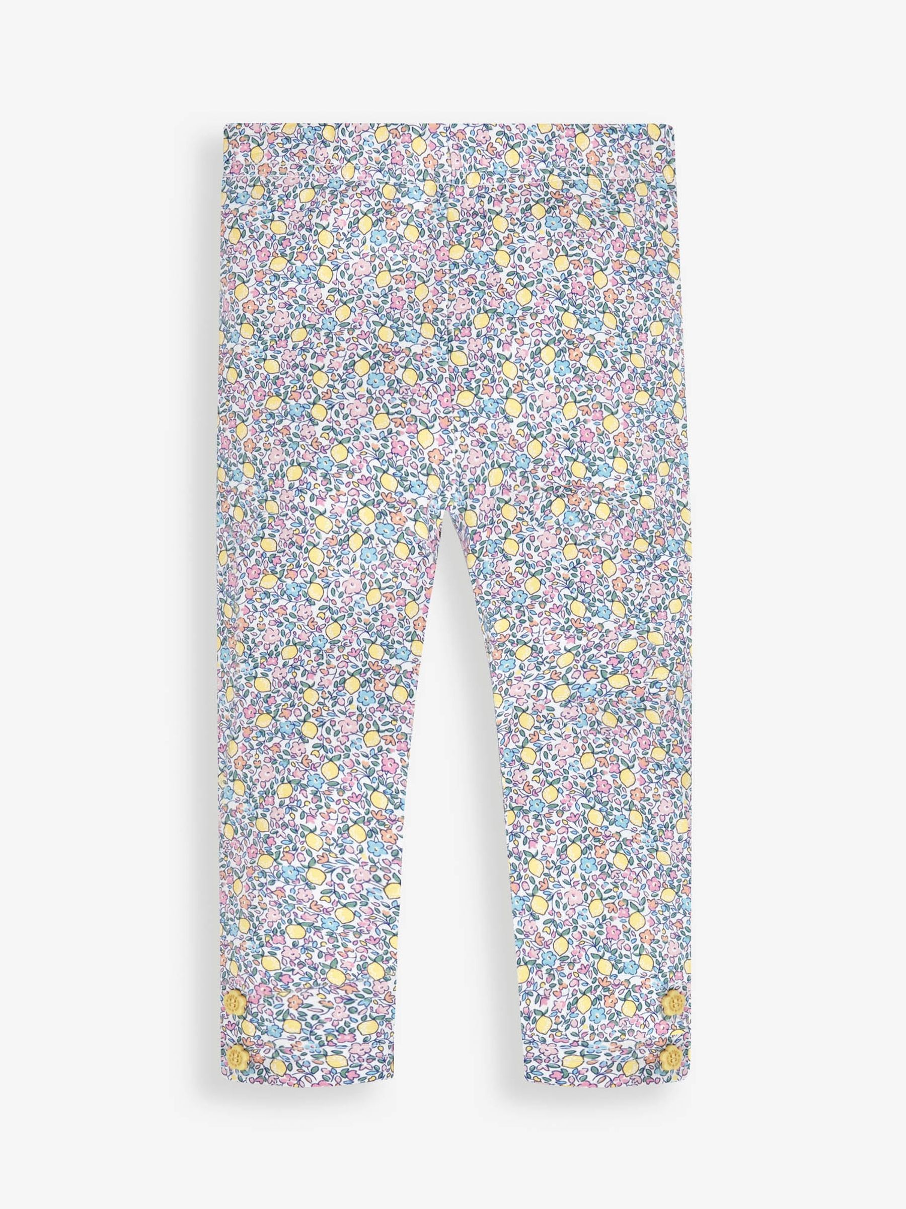 Lemon Ditsy 2-Pack Ditsy Print & Yellow Leggings - Image 2 of 5