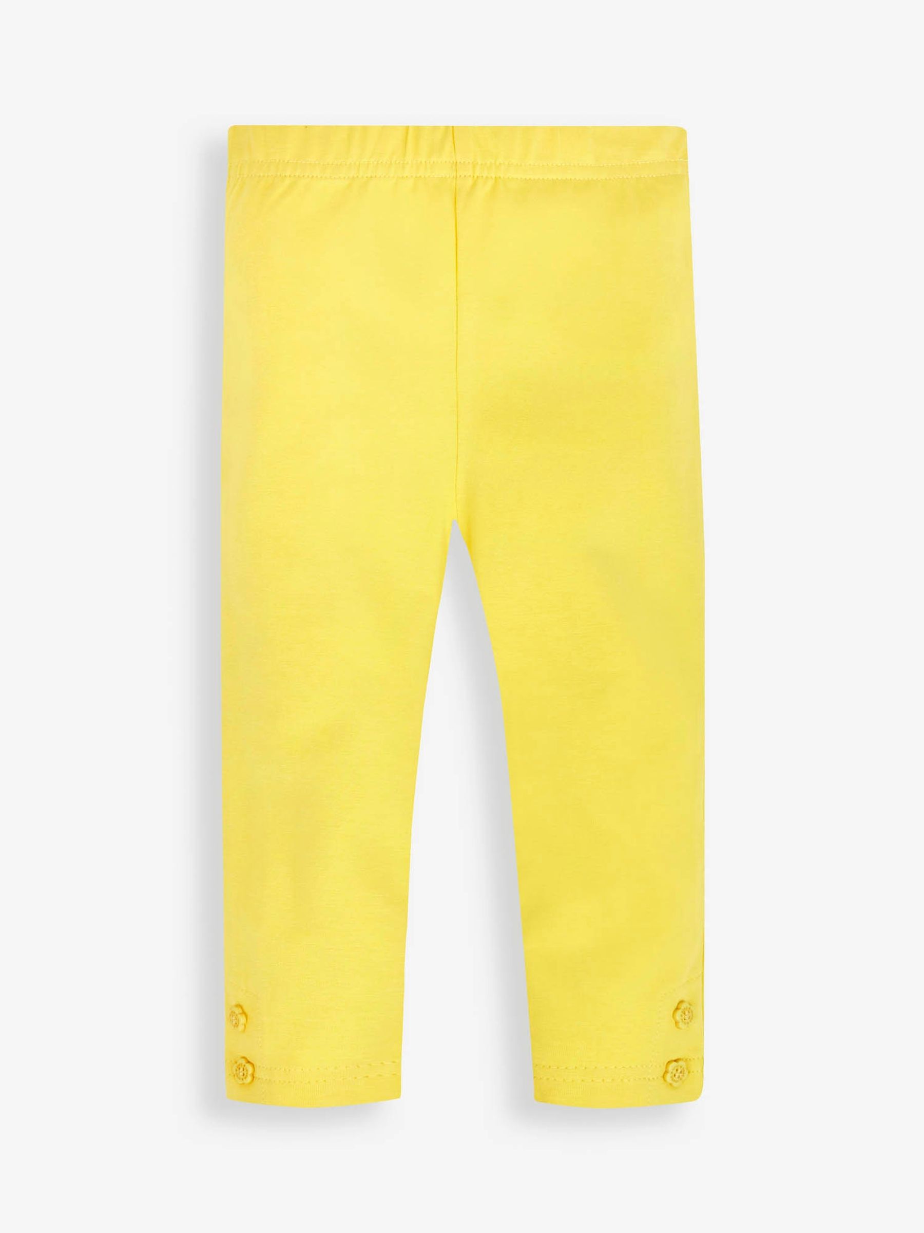 Lemon Ditsy 2-Pack Ditsy Print & Yellow Leggings - Image 3 of 5