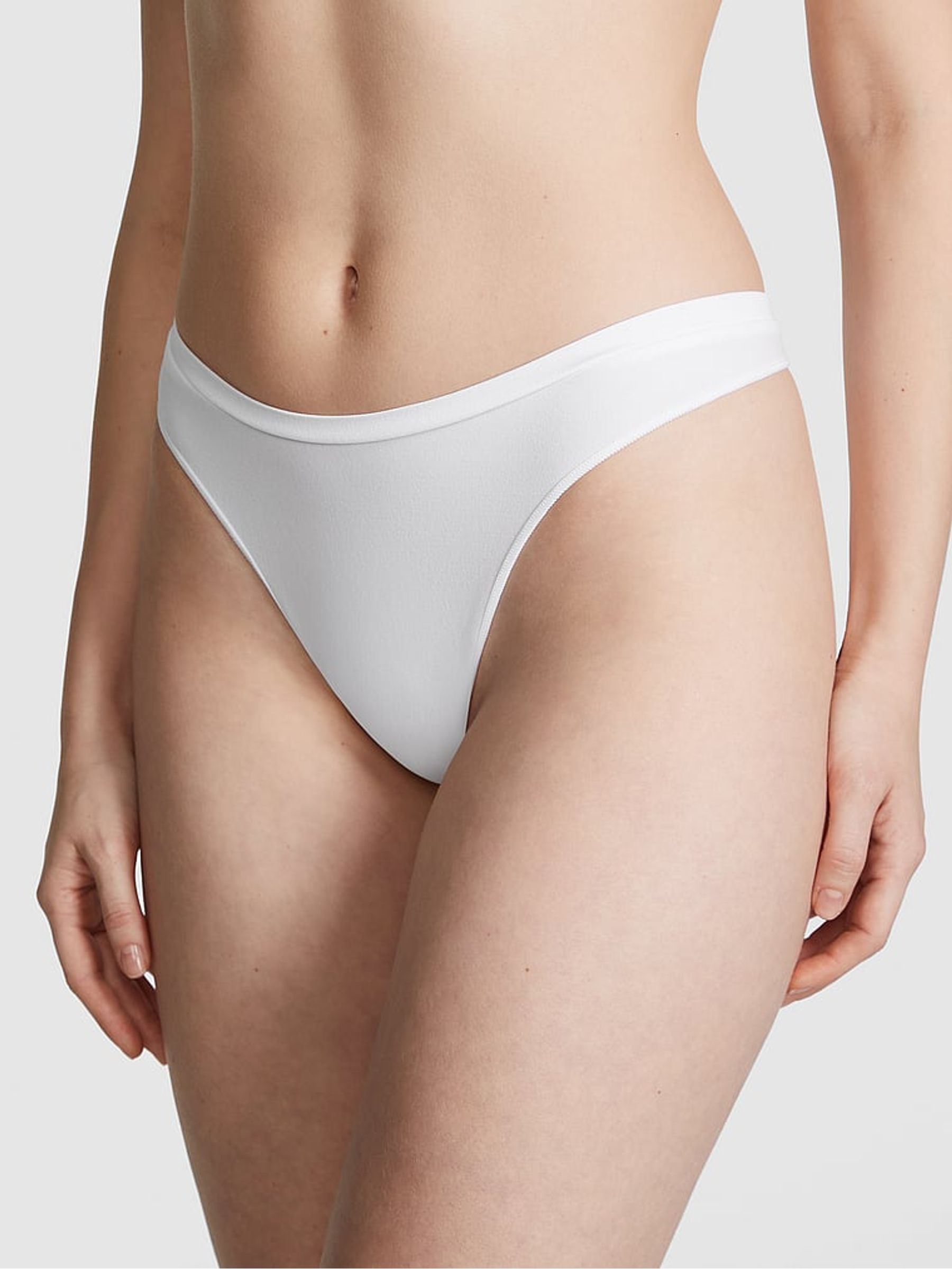 White Thong Knickers - Image 1 of 3