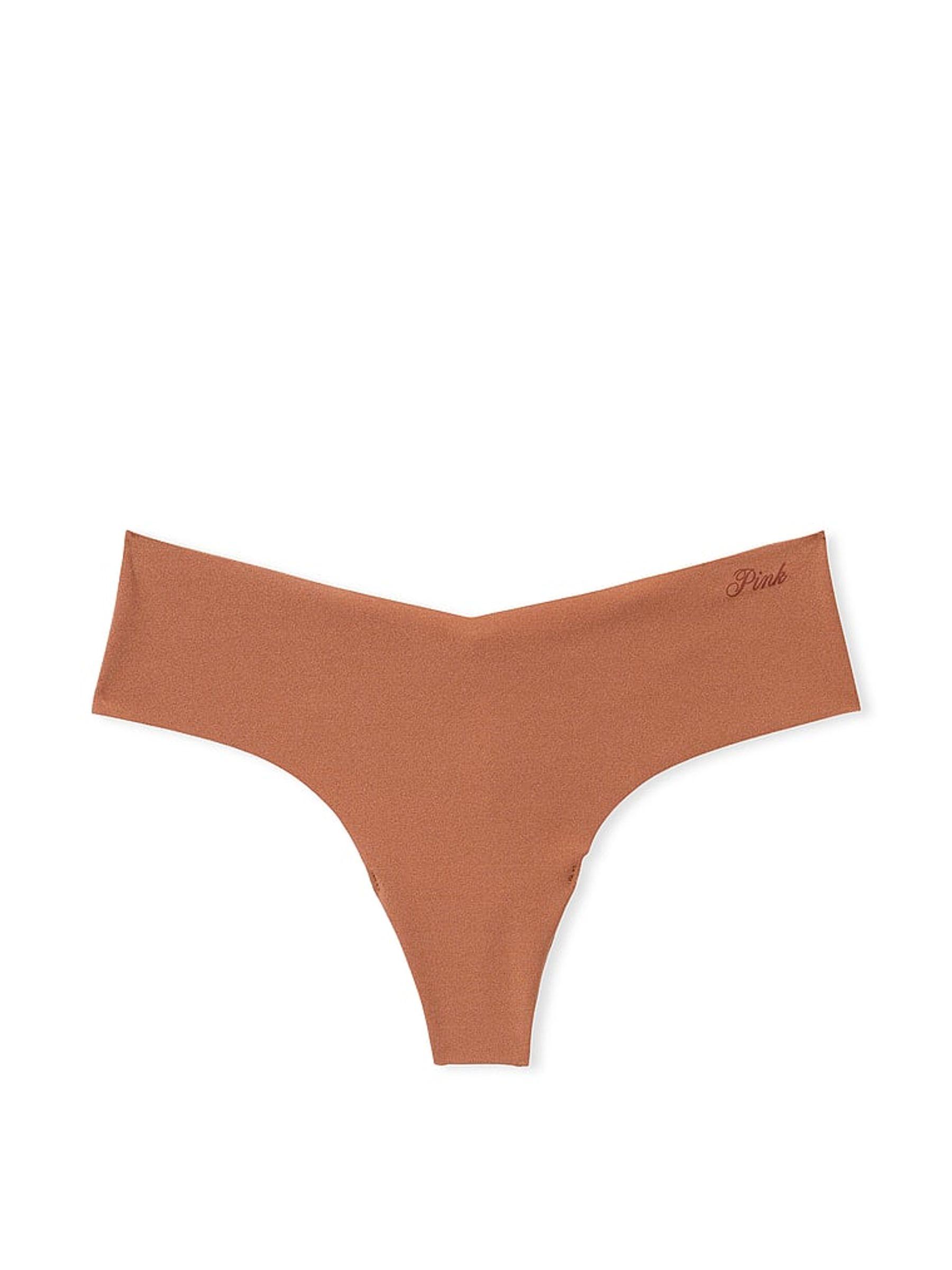Nude Caramel Thong Knickers - Image 3 of 3