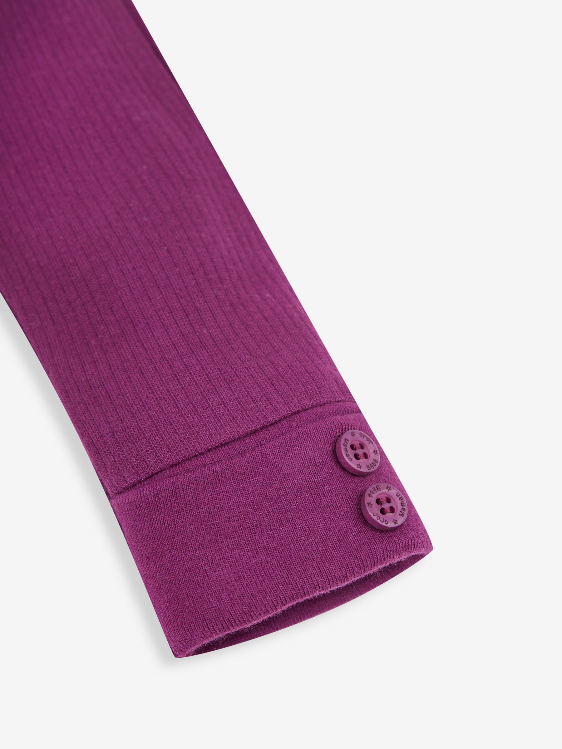 Plum Purple & Fuschia Pink 2-Pack Rib Leggings - Image 4 of 5