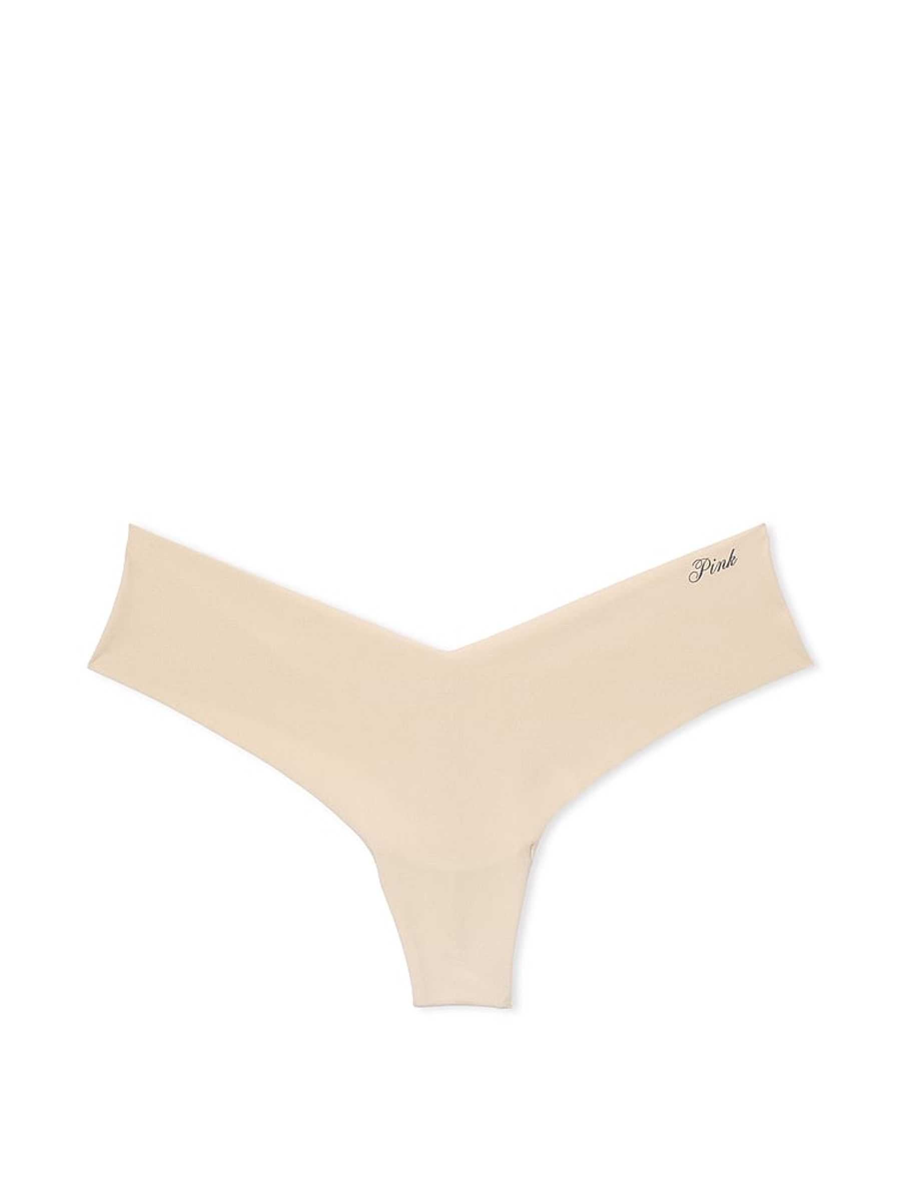 Nude Marzipan High Leg Thong Knickers - Image 3 of 3