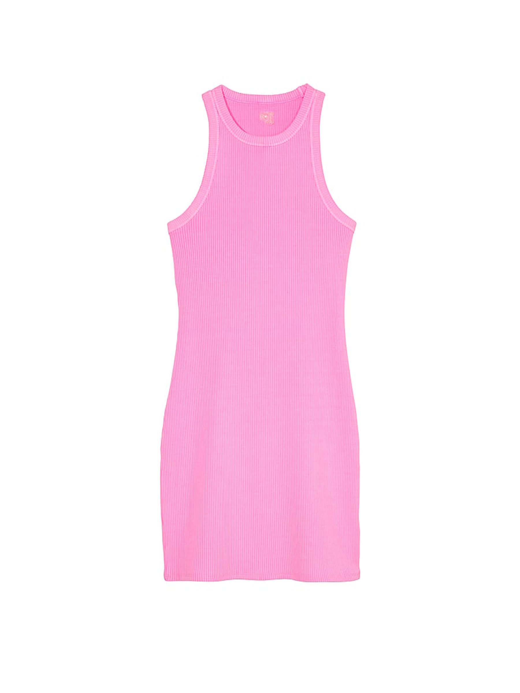vs pink tank dress Hot Pink Tank Pocket Twirl Dress 6-12M