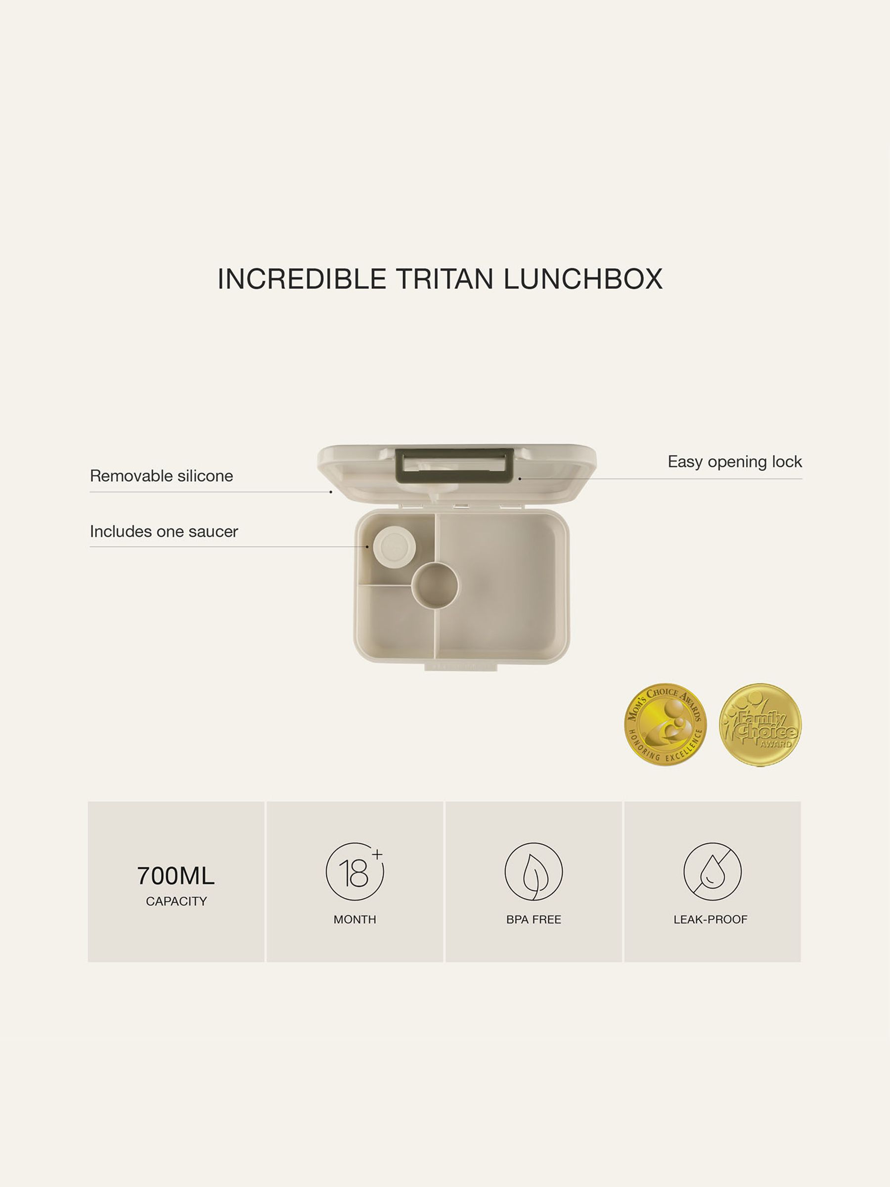 Citron Unicorn Tritan Lunchbox - Image 7 of 7