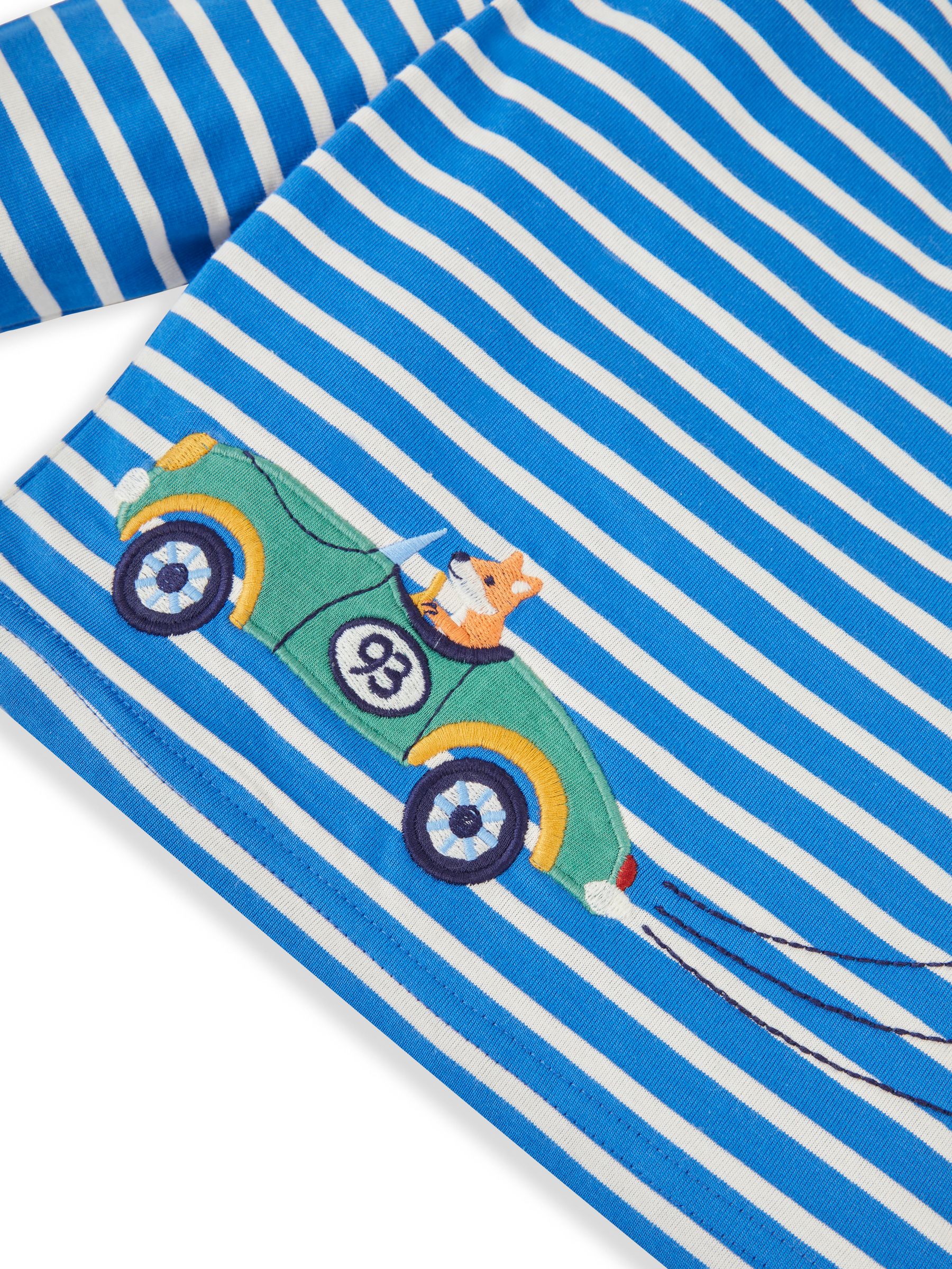 Blue Driving Fox Appliqué Top - Image 3 of 3