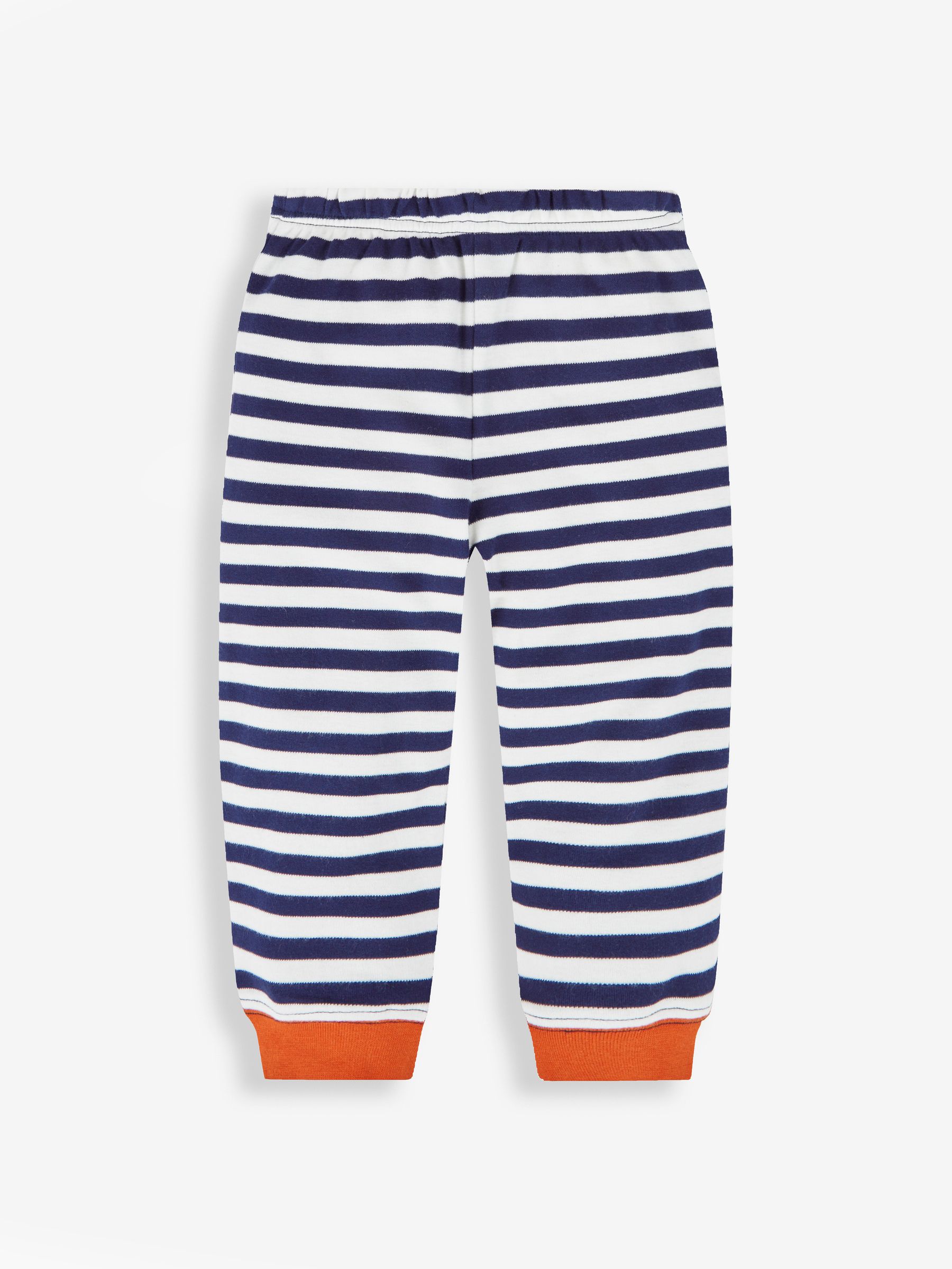 Navy Boys' Fox Jersey Pyjamas - Image 5 of 6