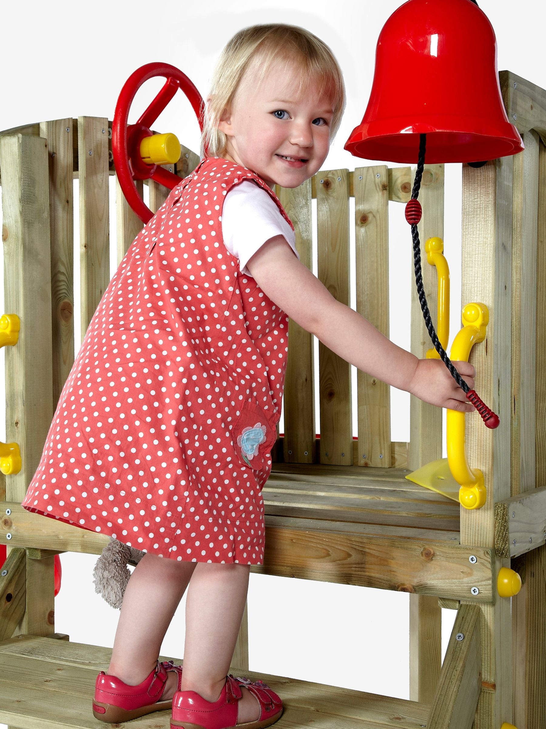 Plum Toddlers Tower Wooden Climbing Frame - Image 2 of 12