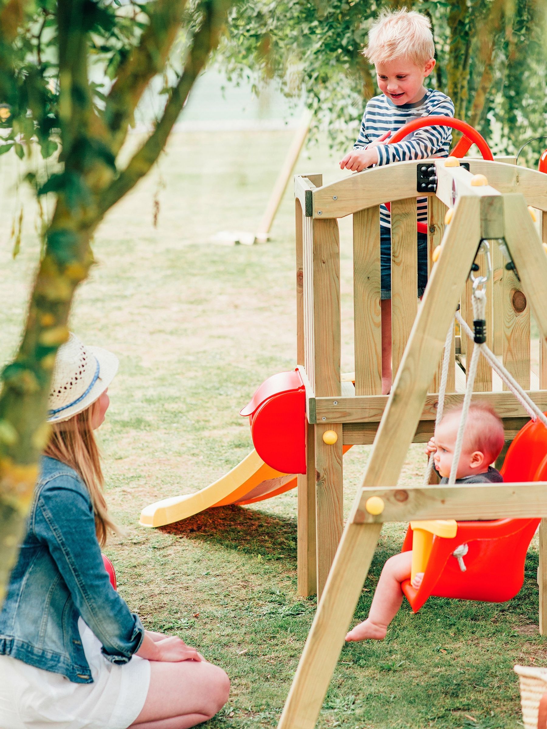 Plum Toddlers Tower Wooden Climbing Frame - Image 8 of 12