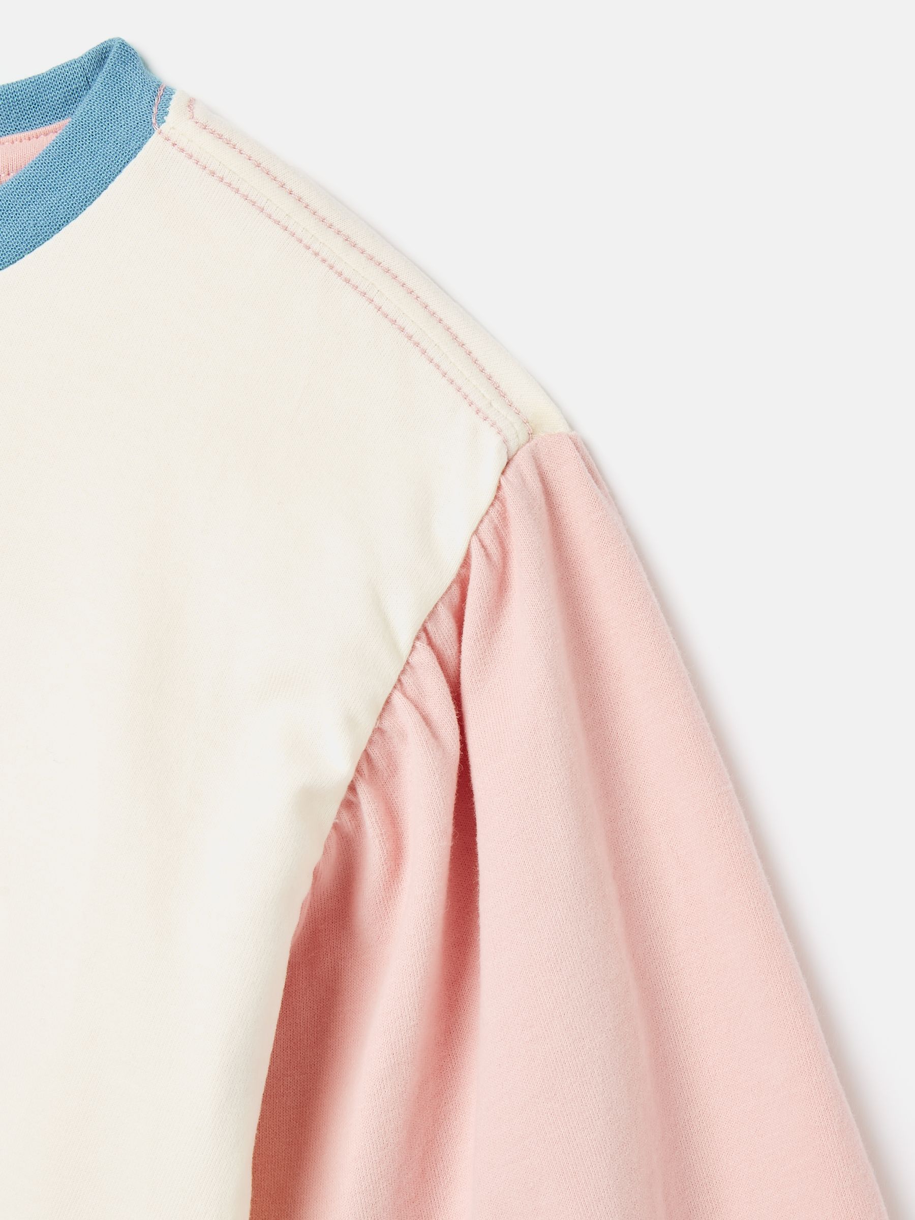 Farley Cream Long Sleeve Embroidered Artwork Top - Image 5 of 5