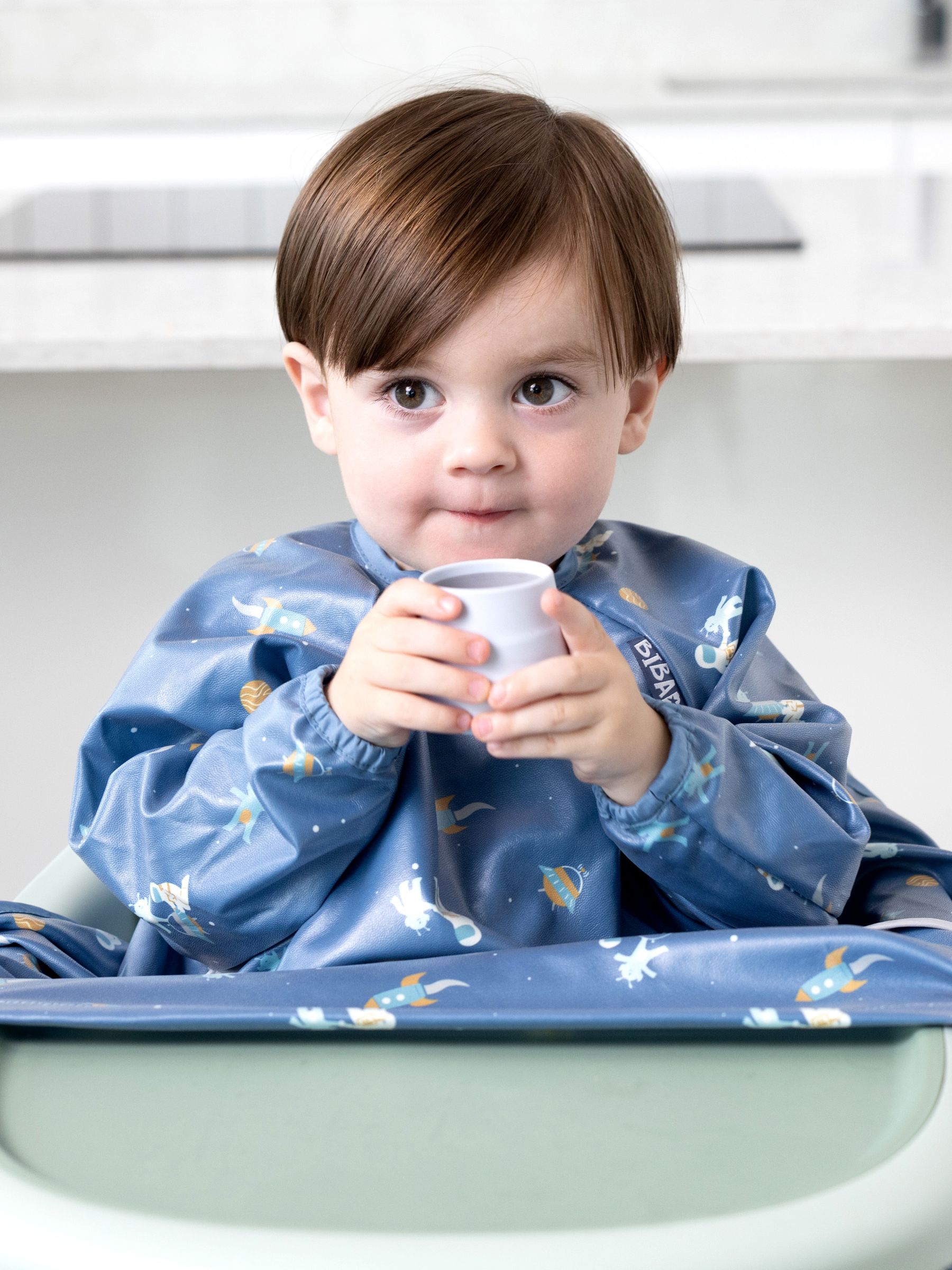 Bibbdo Space Sleeved Bib - Image 2 of 12