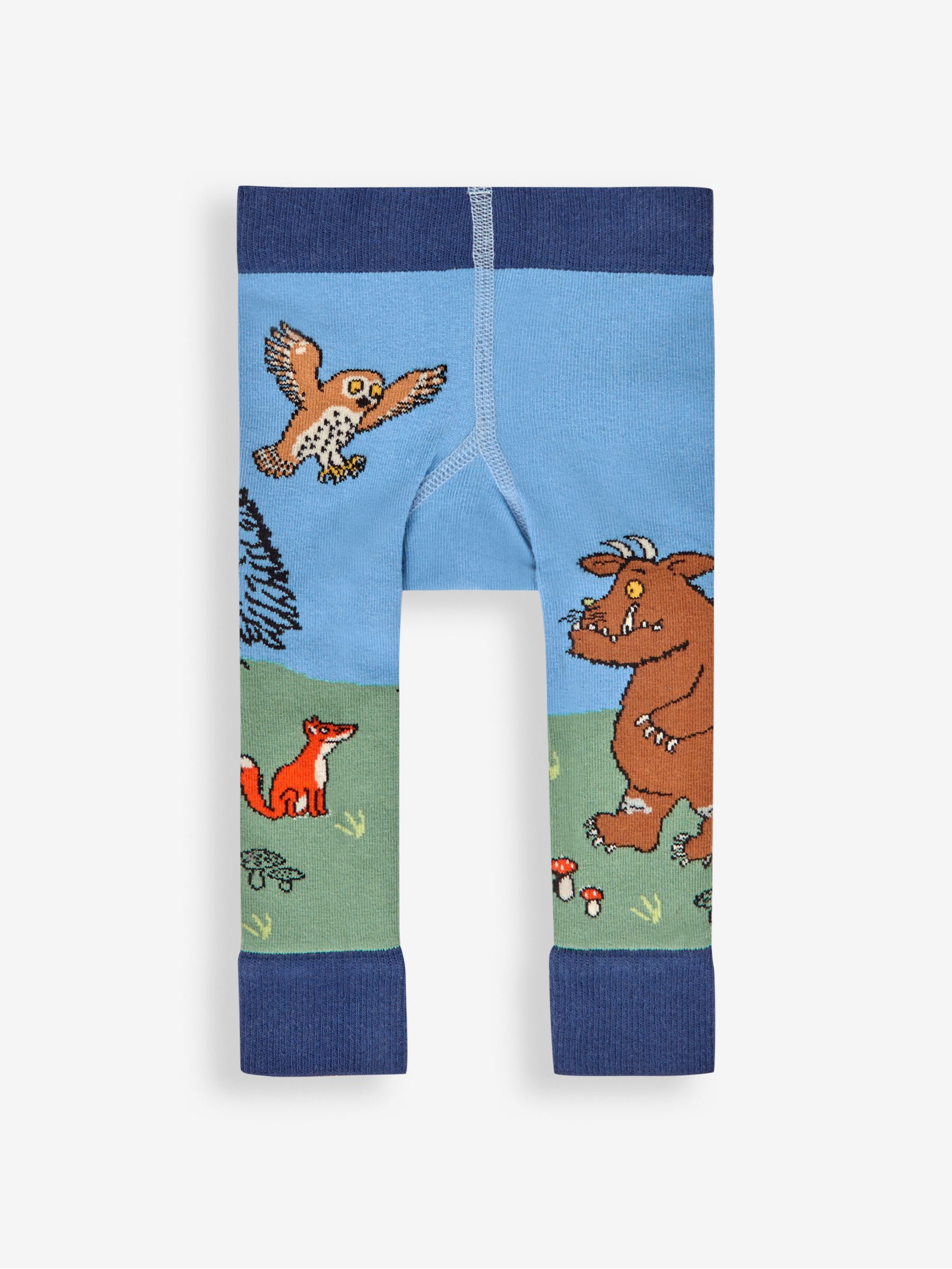 Green The Gruffalo Scene Knitted Leggings - Image 1 of 3
