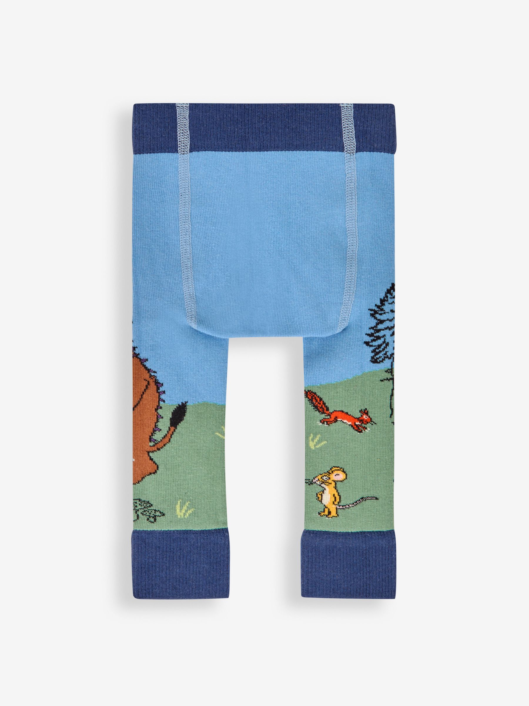 Green The Gruffalo Scene Knitted Leggings - Image 2 of 3