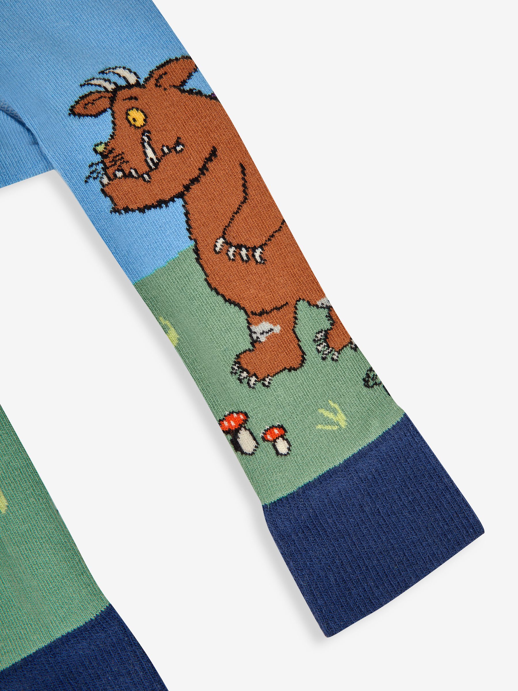 Green The Gruffalo Scene Knitted Leggings - Image 3 of 3