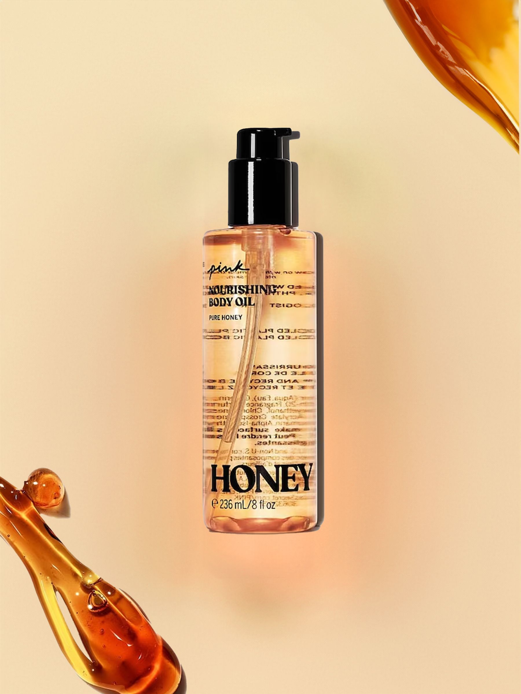 Honey Body Oil 236ml - Image 1 of 2