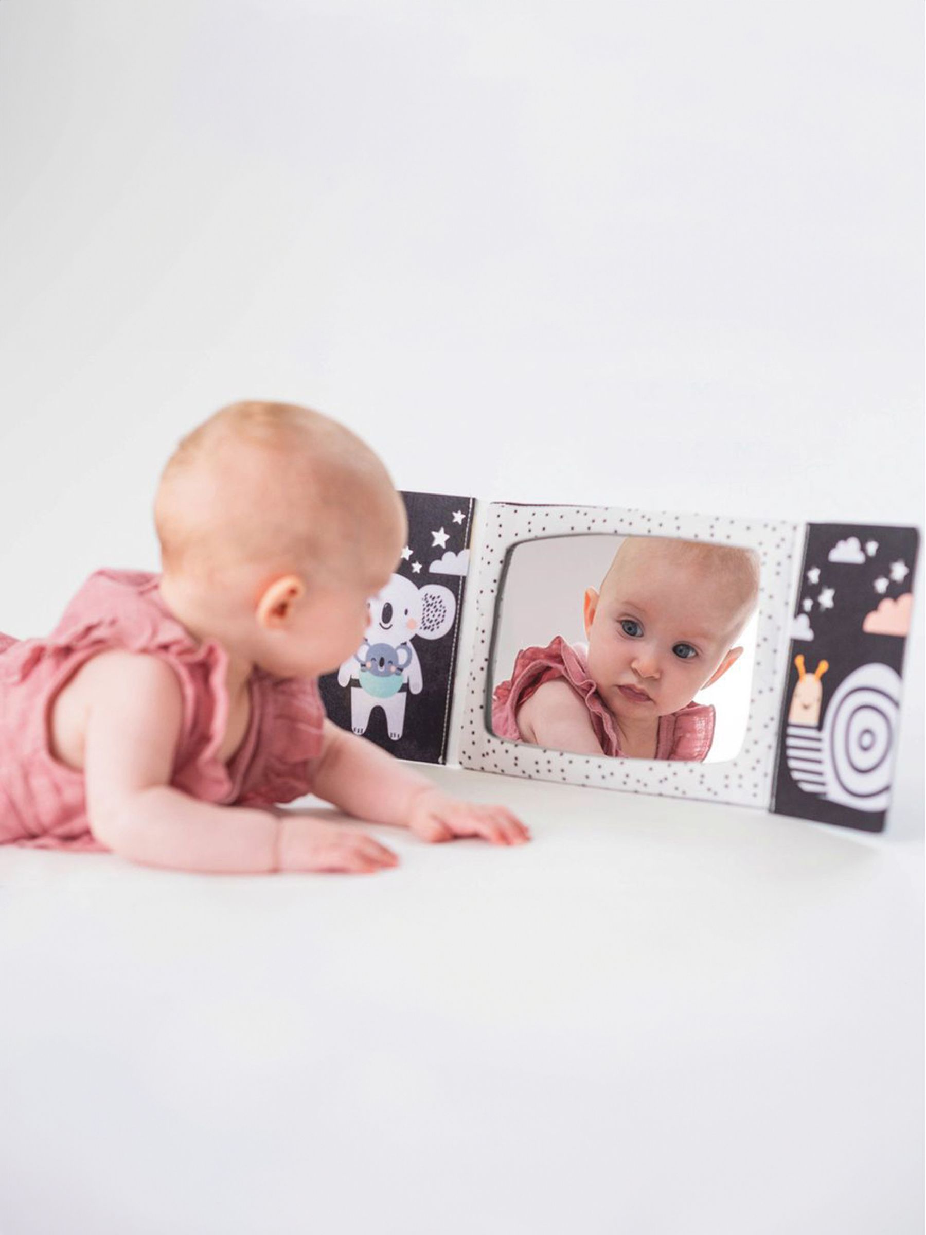 Taf Toys Tummy Time Mirror Book - Image 2 of 5