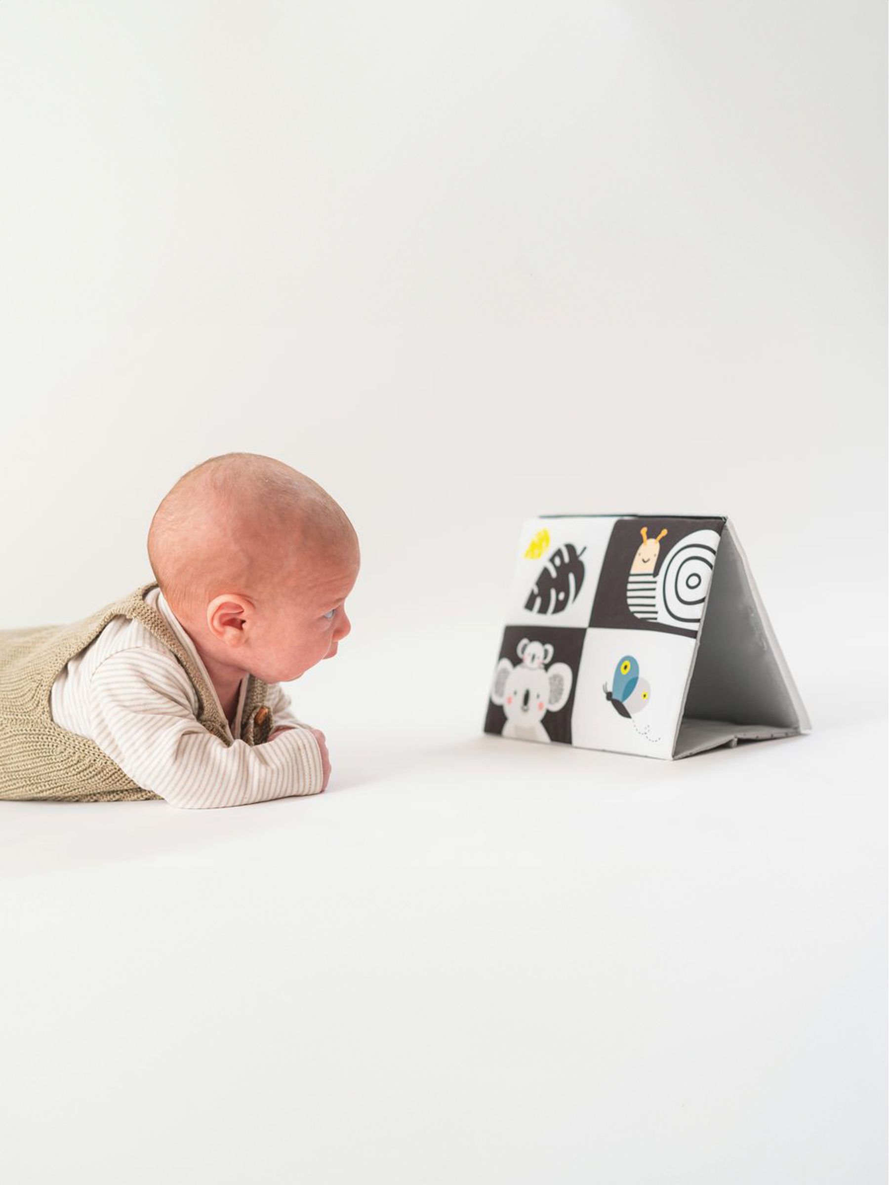 Taf Toys Tummy Time Mirror Book - Image 4 of 5