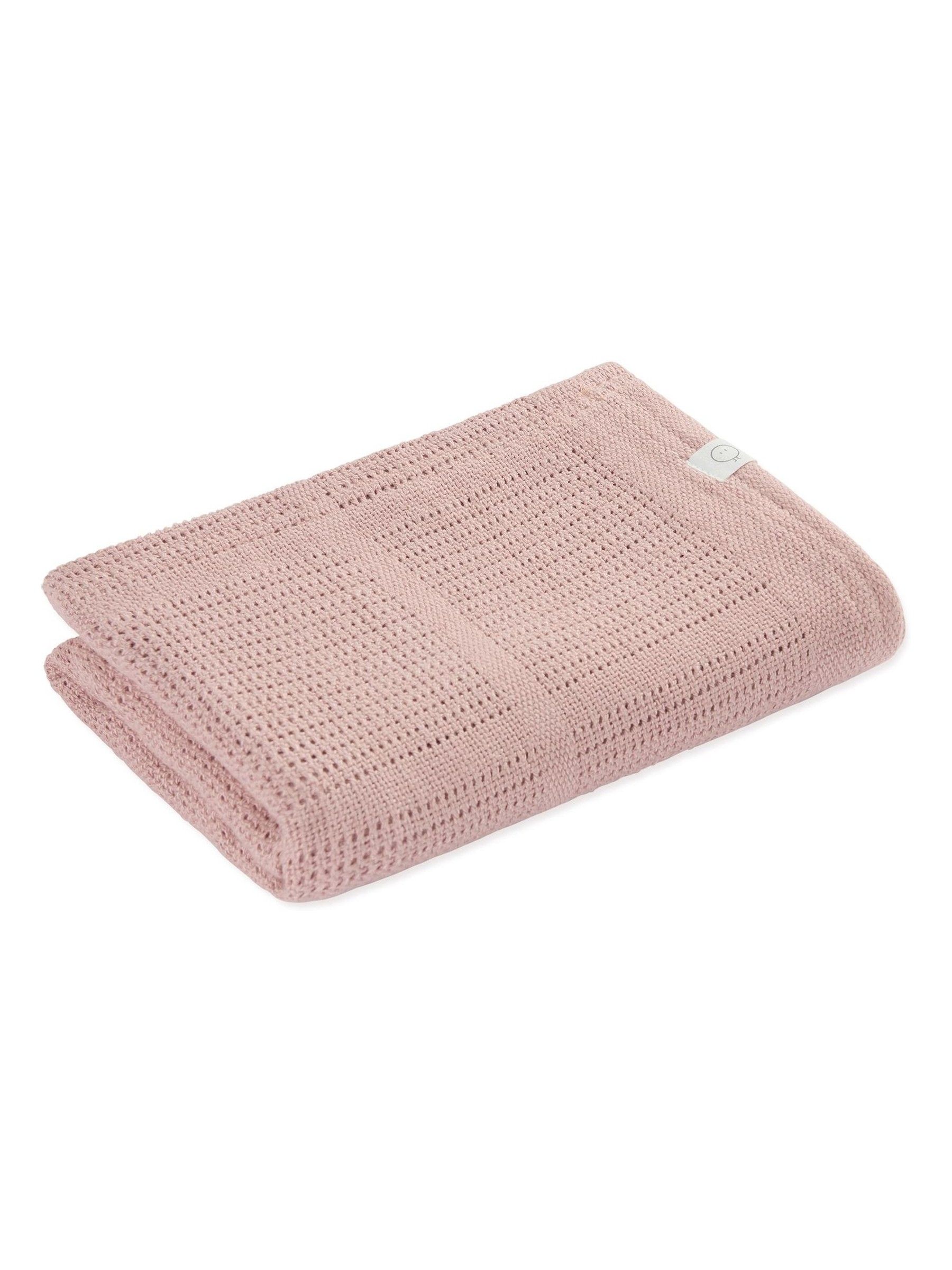 MORI Rose Pink Blend Cellular Baby Blanket - Image 4 of 9