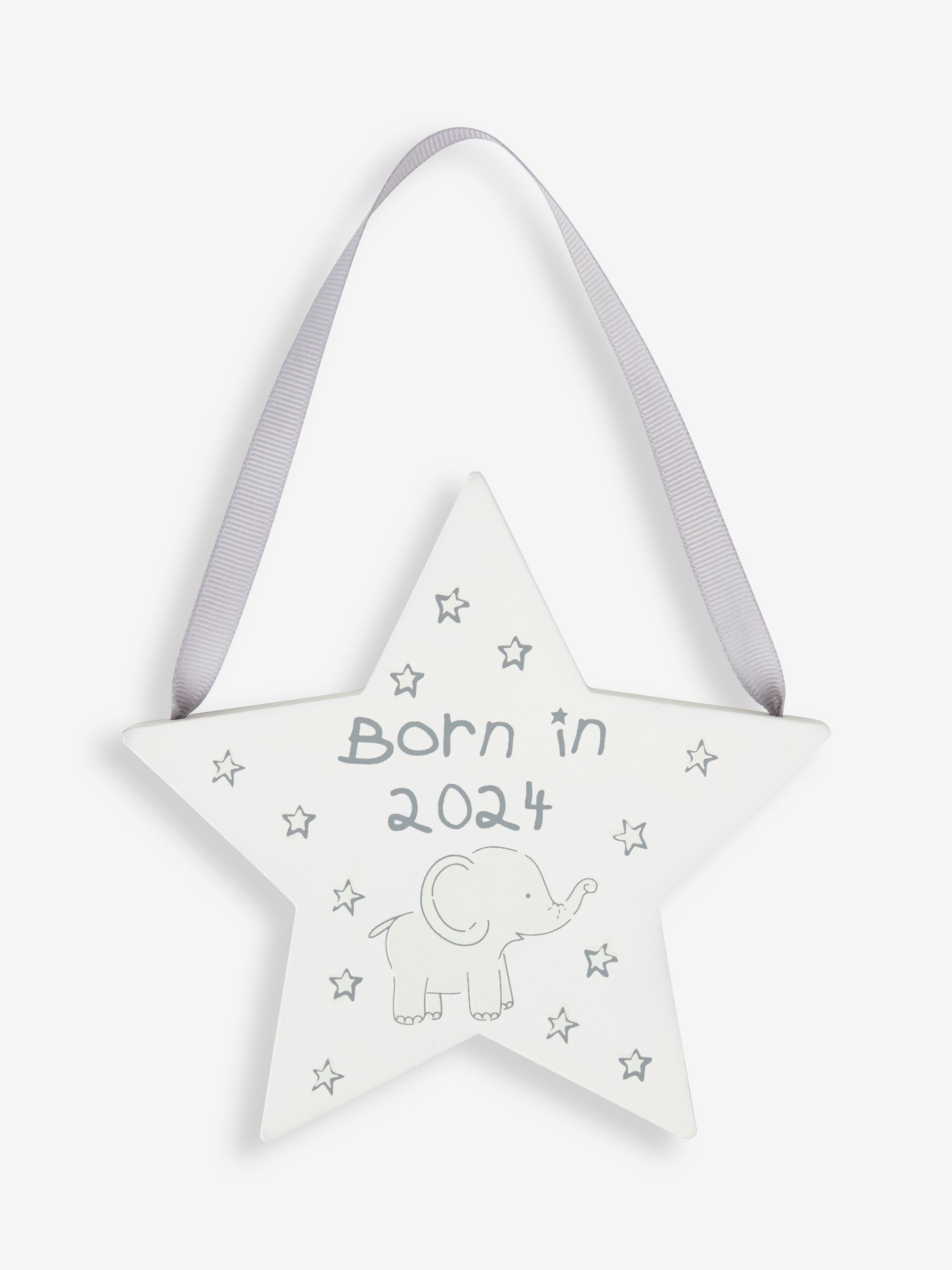 Born in 2024 Star Door Hanger - Image 1 of 2
