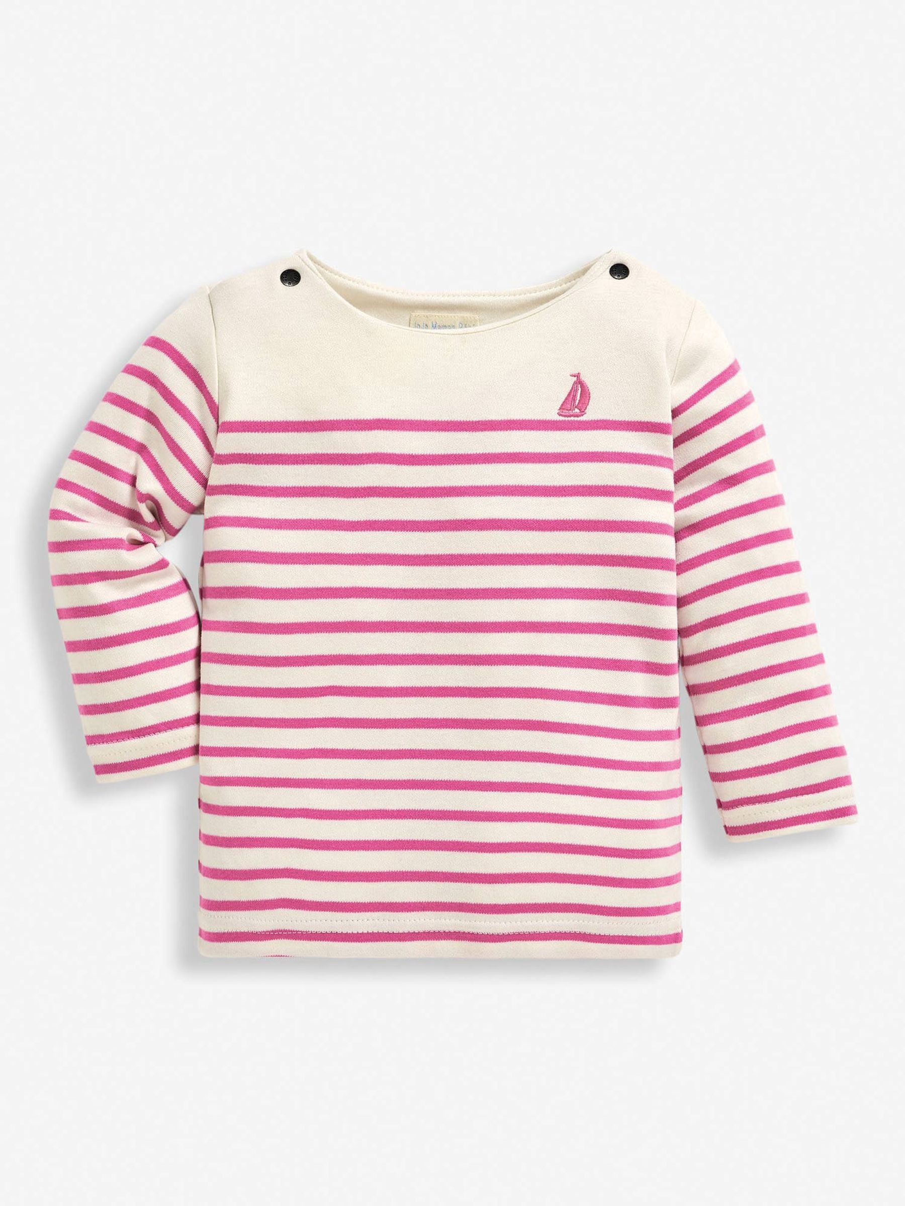 Orchid Long Sleeved Breton Top - Image 1 of 1
