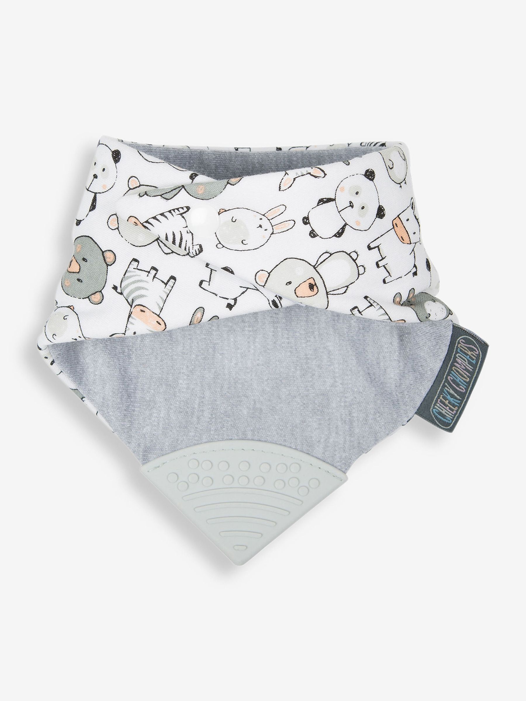 Cheeky Chompers Neckerchew Bib Panda Pals - Image 1 of 2