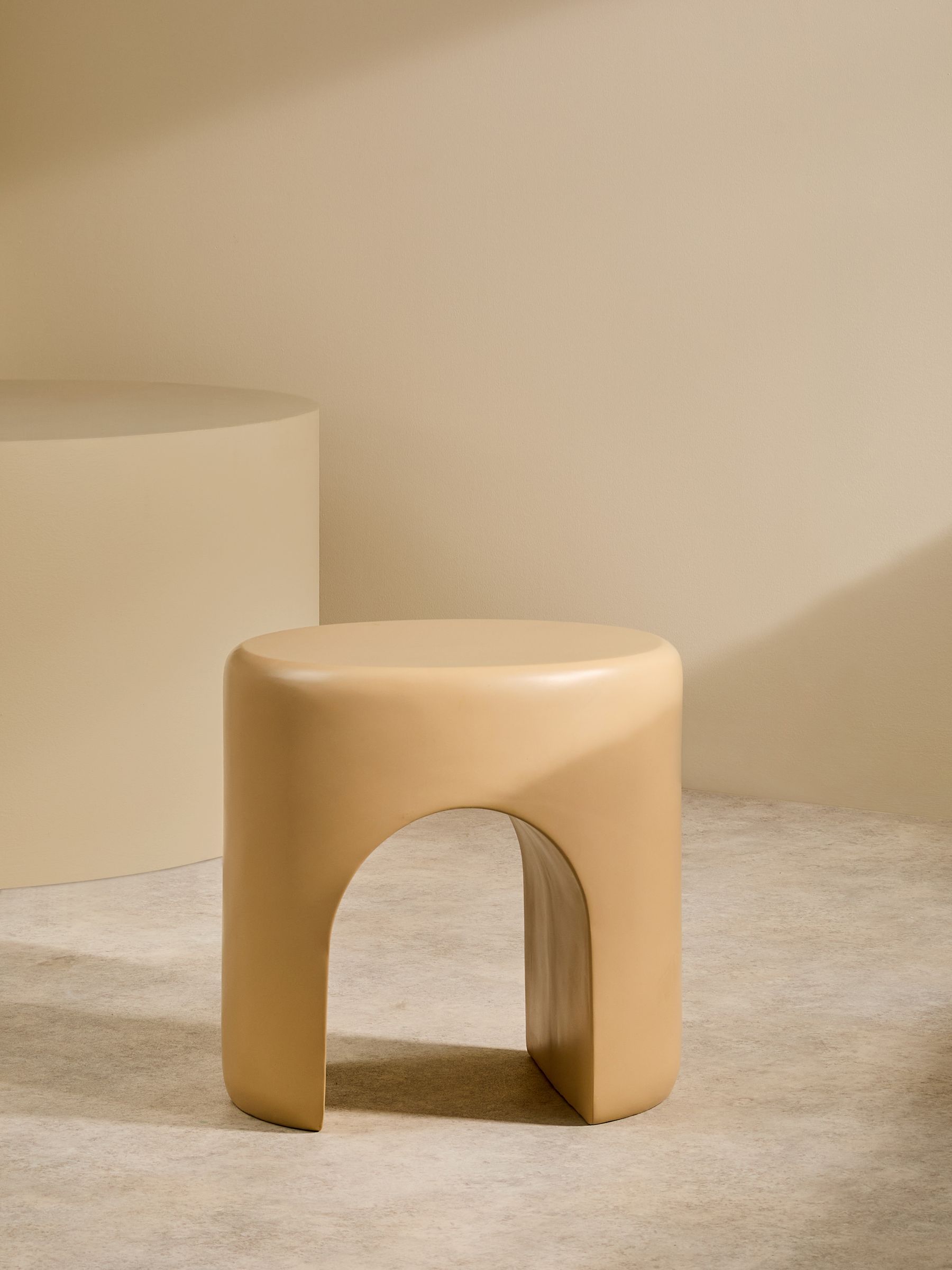 Luna Side Table in Natural - Image 2 of 4