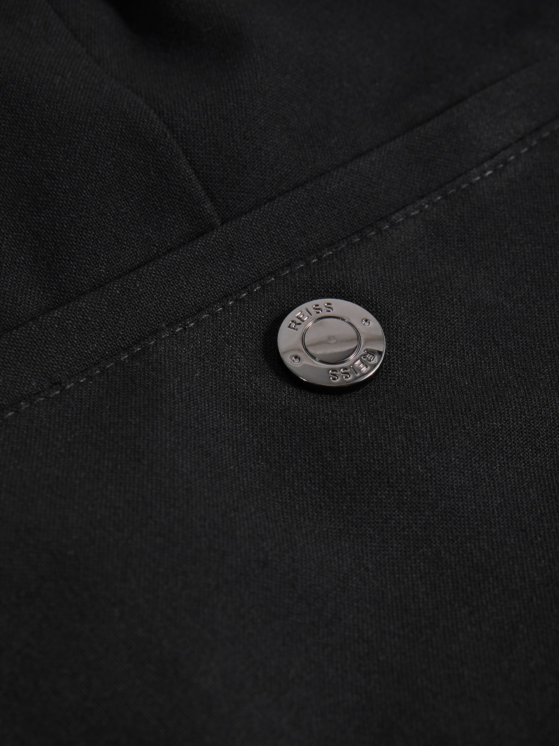 Slim-Fit Drawstring Trousers in Black - Image 6 of 6
