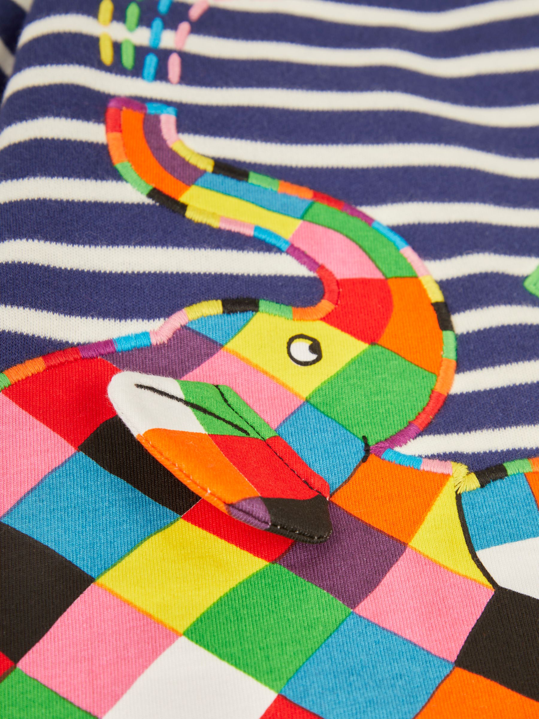 Navy Elmer Appliqué A-Line Dress - Image 4 of 4