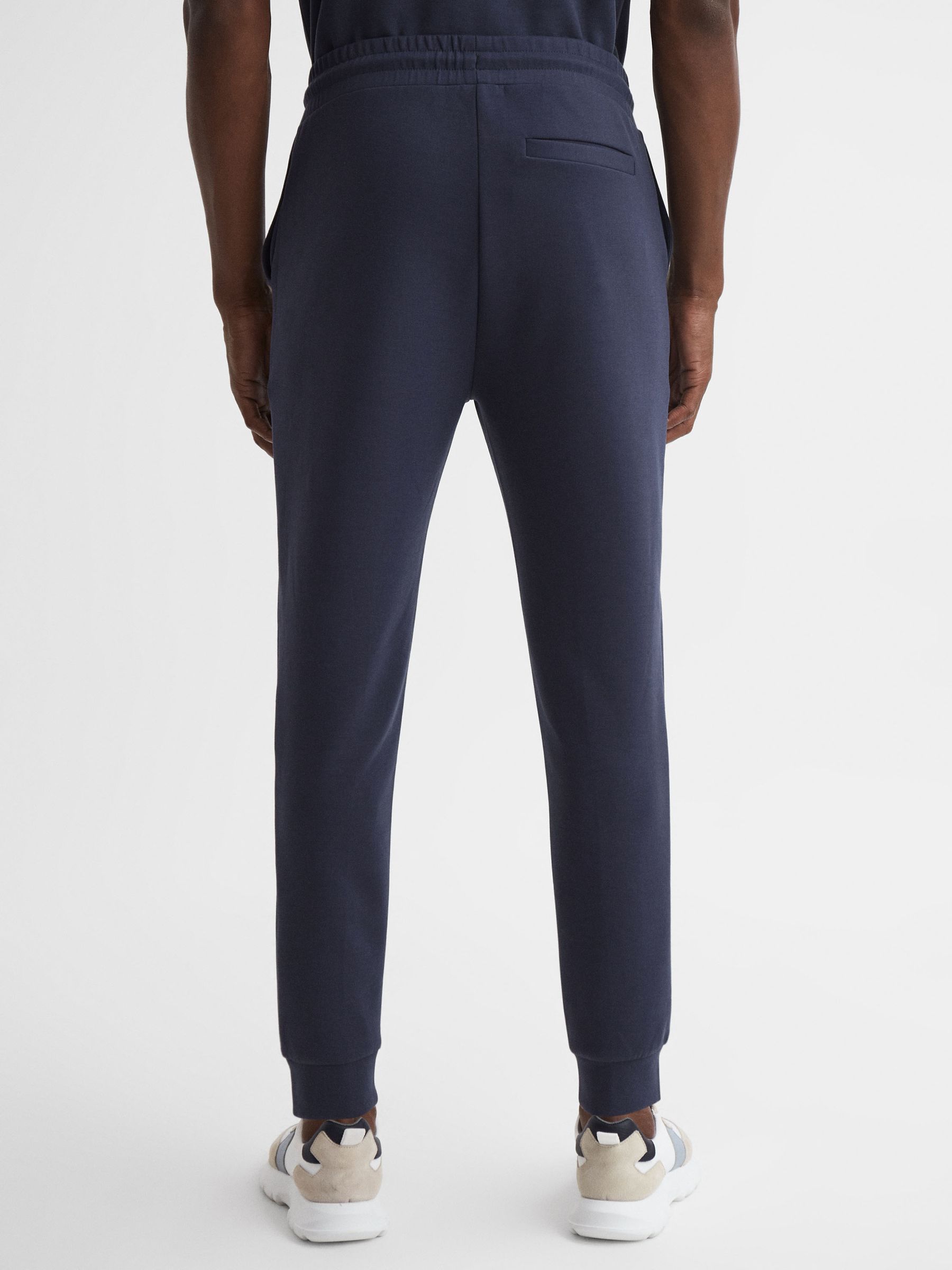 Logo Drawstring Loungewear Joggers in Airforce Blue - Image 4 of 4