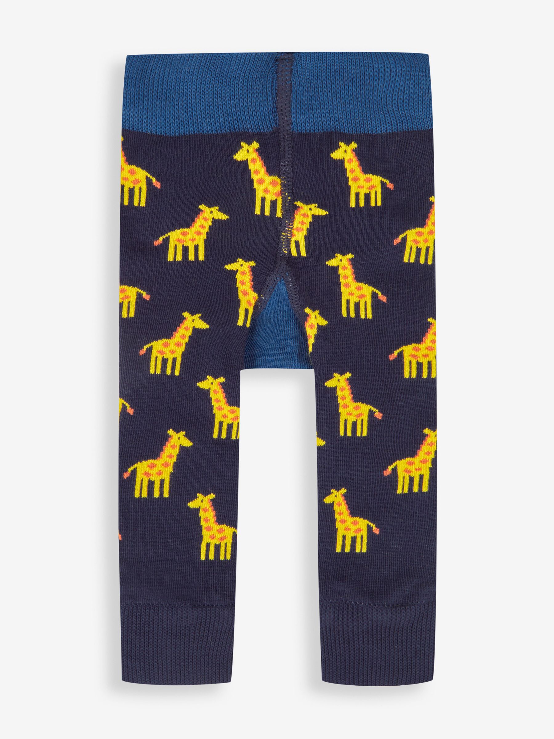 Navy Blue Giraffe Extra Thick Leggings - Image 2 of 2