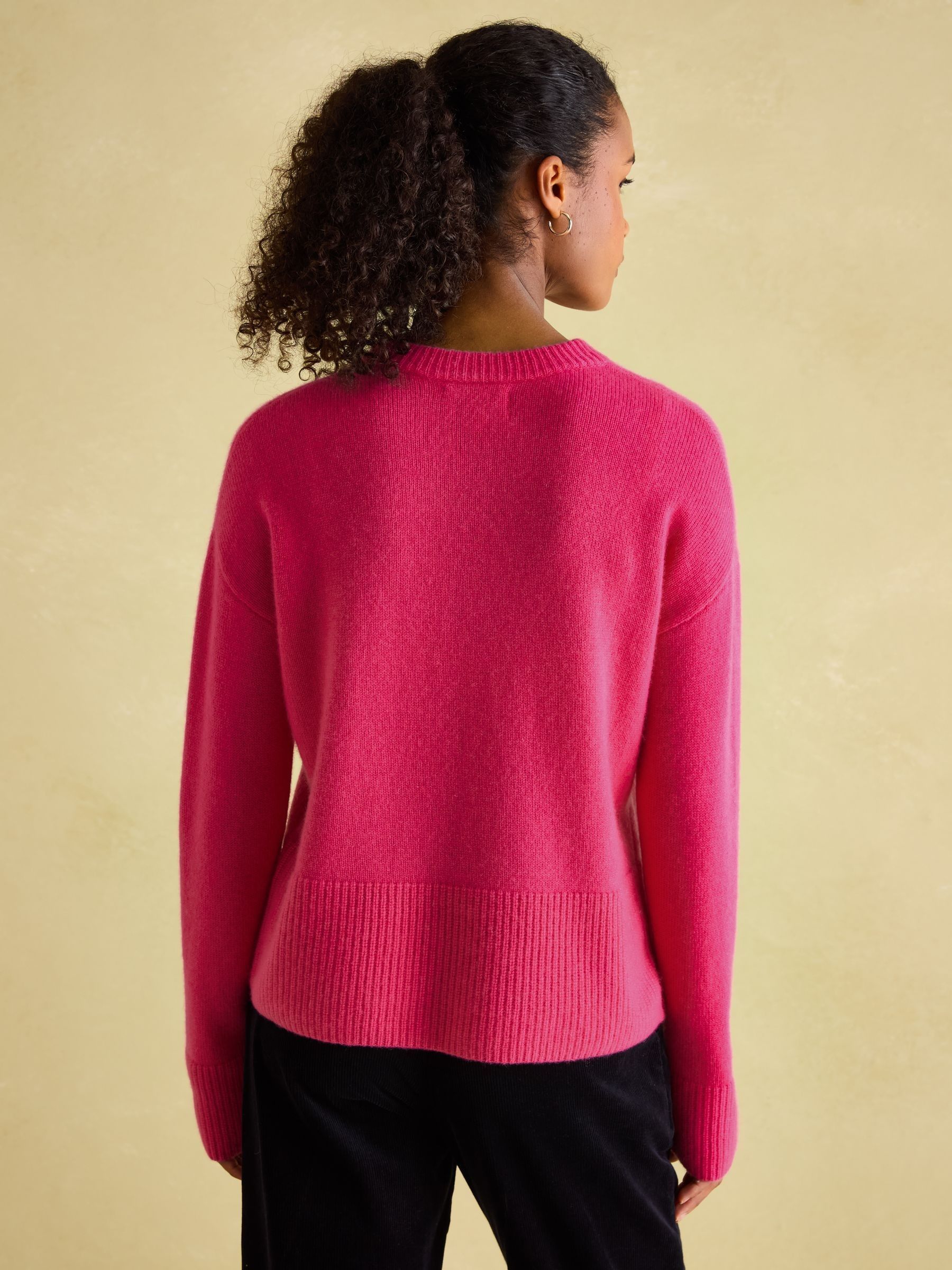 Ivy Pink 100% Cashmere Jumper - Image 2 of 7
