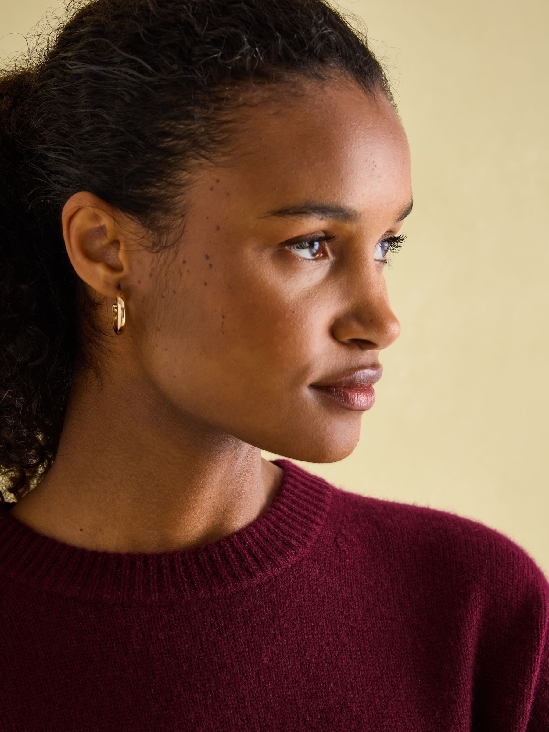 Ivy Red 100% Cashmere Jumper - Image 5 of 7