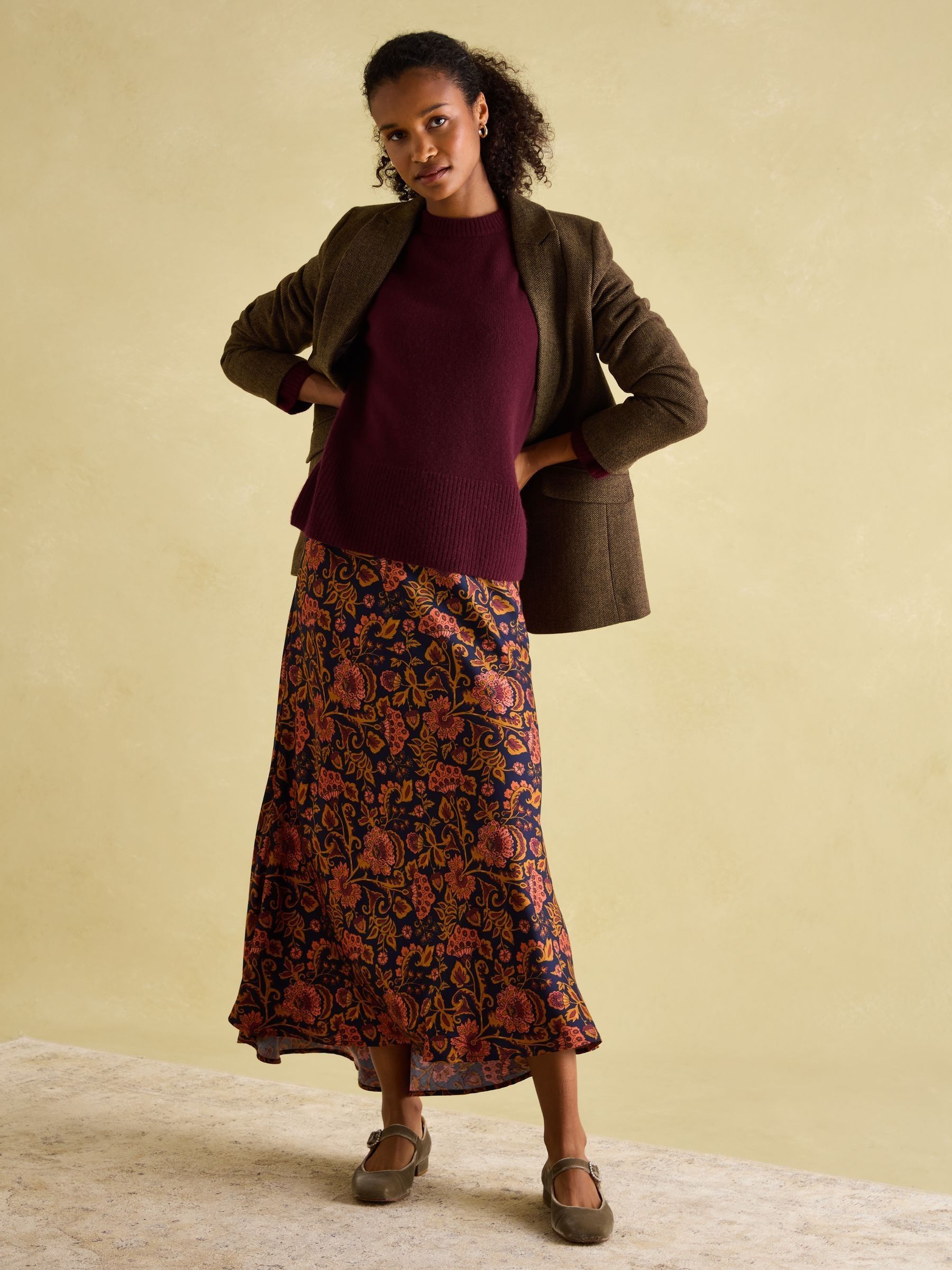 Ivy Red 100% Cashmere Jumper - Image 6 of 7