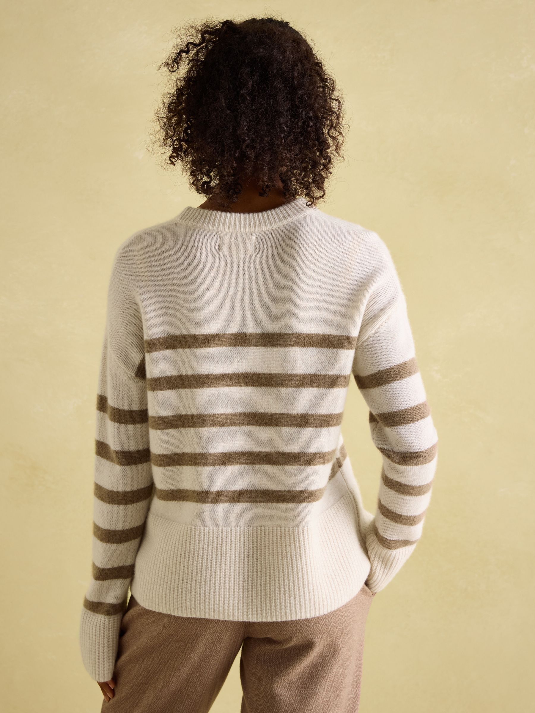 Ivy Tan Brown 100% Cashmere Jumper - Image 2 of 7