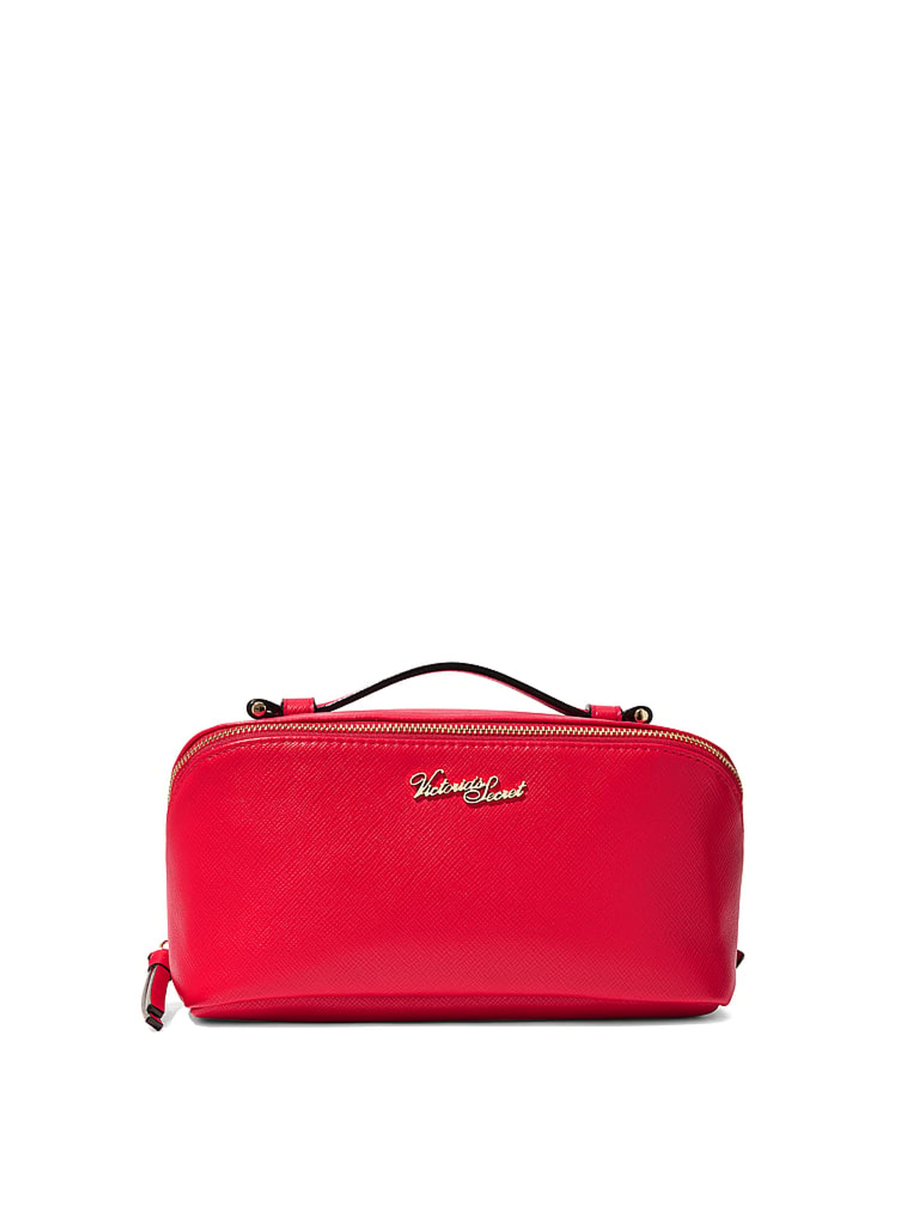 Lipstick Red Makeup Bag 3 Piece - Image 1 of 3