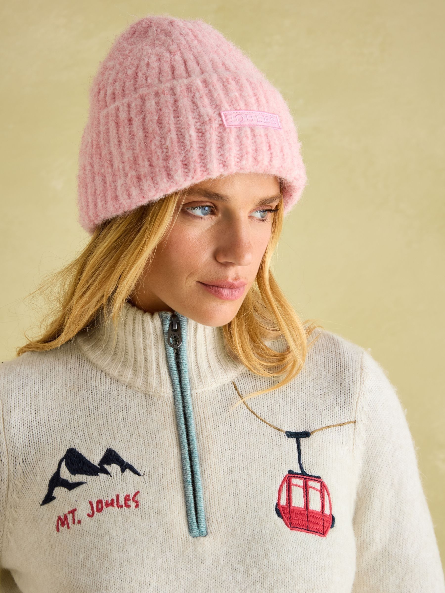 Summit Cream Quarter Zip Ski Jumper - Image 3 of 7