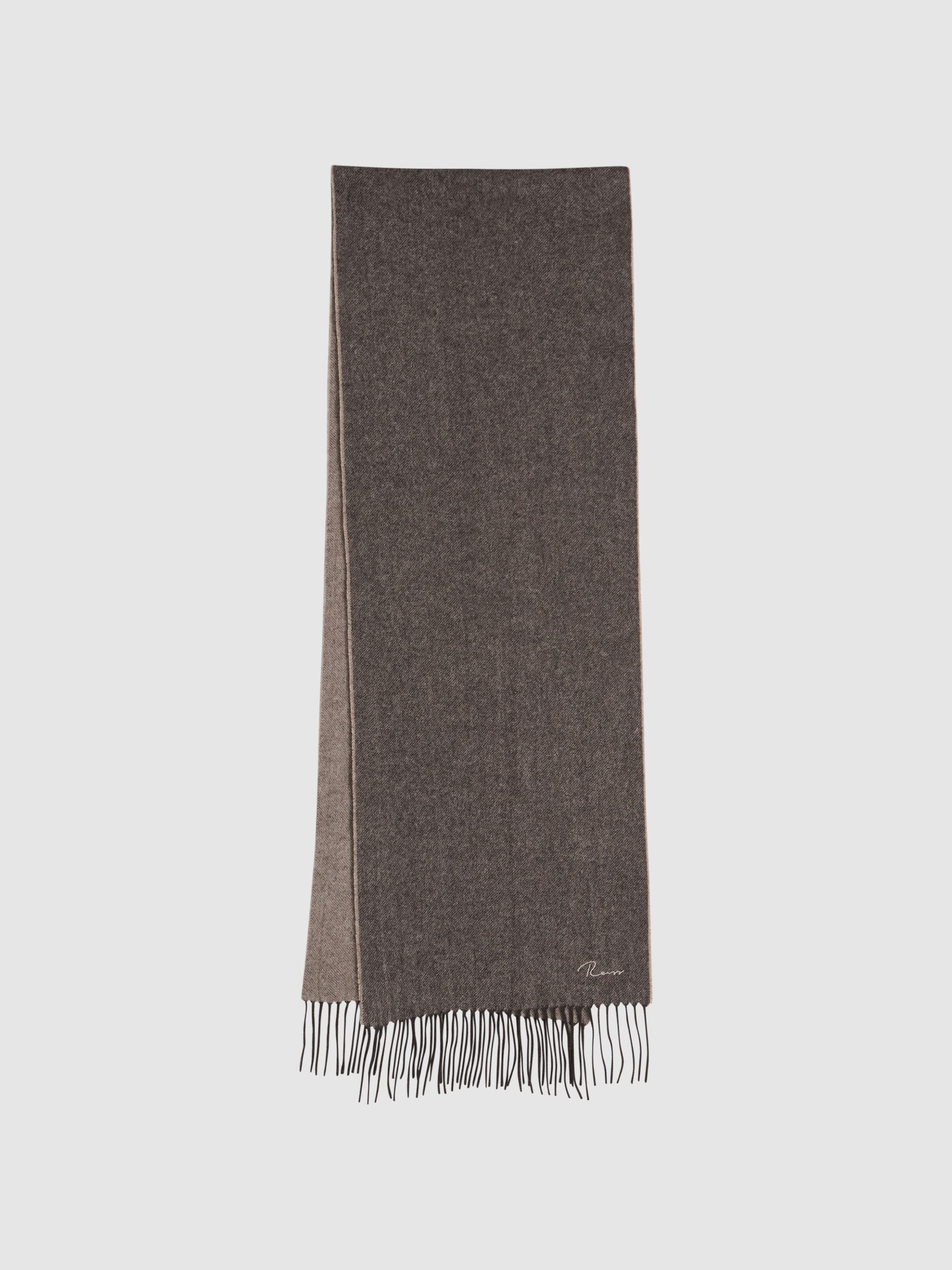 Cashmere Blend Scarf in Taupe - Image 1 of 5