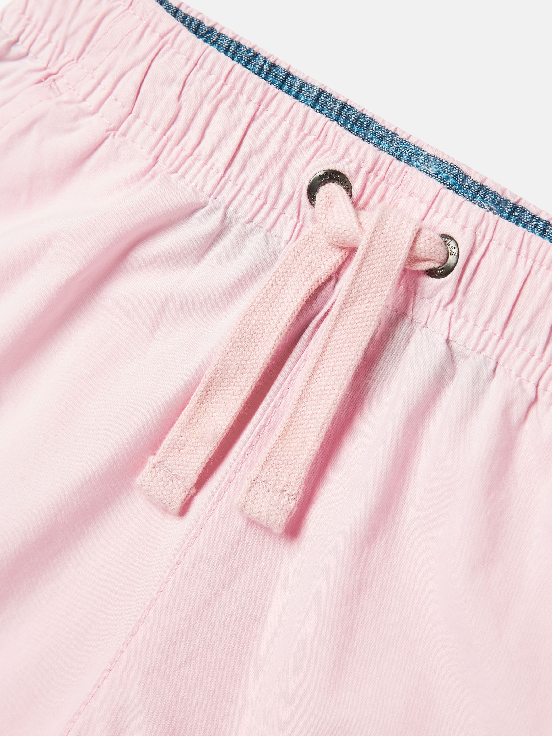Quayside Pink Elastic Waist Chino Shorts - Image 4 of 5