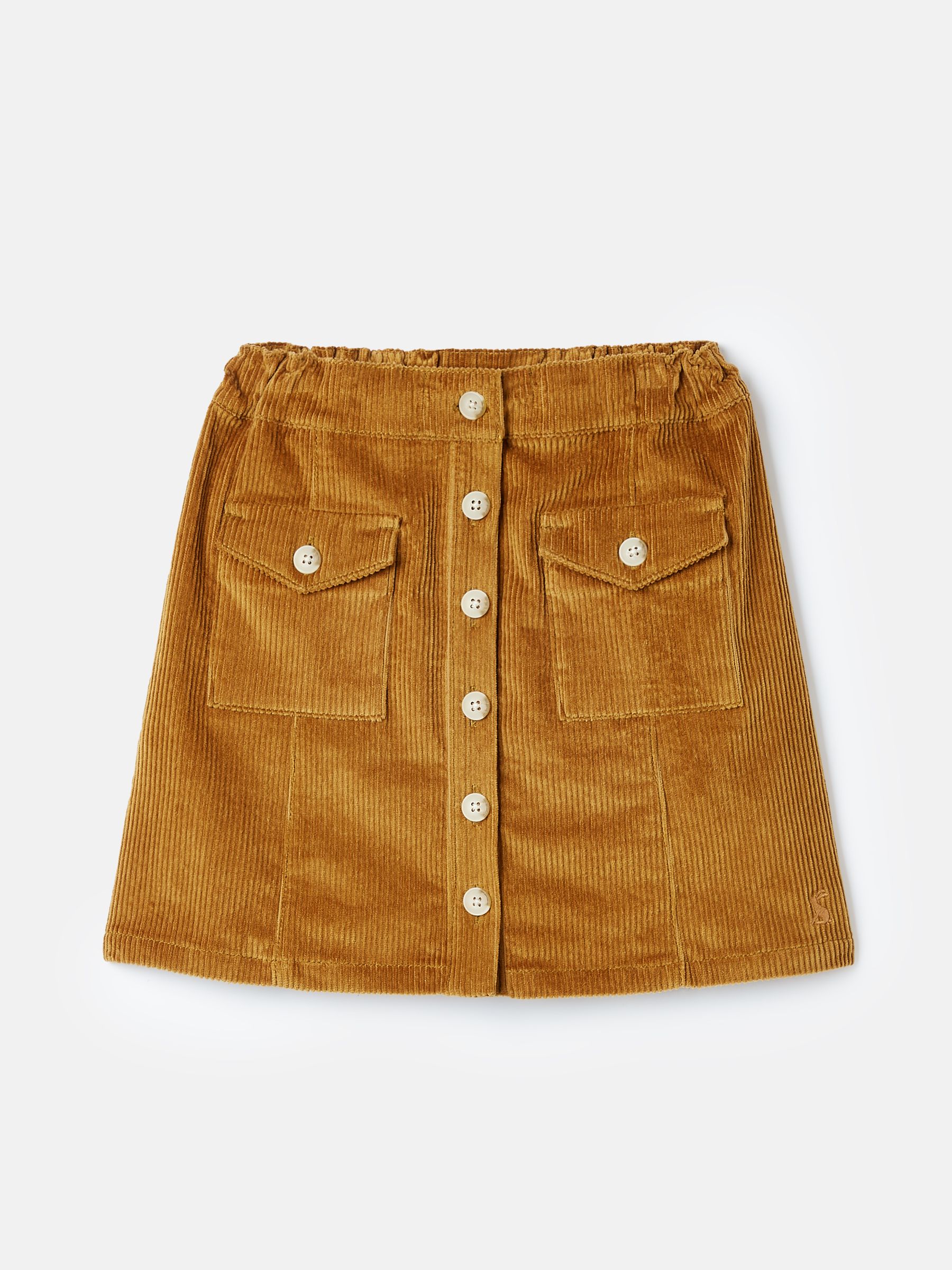 Victoria Tan Kness Length Corduroy Skirt - Image 1 of 4