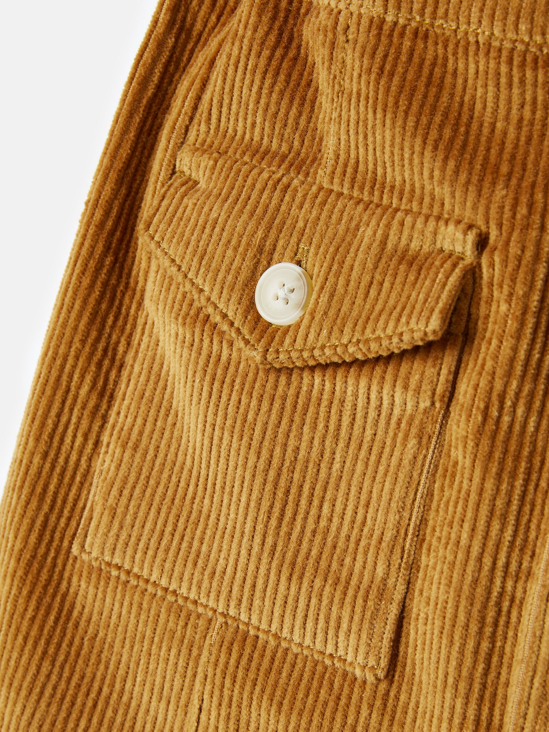 Victoria Tan Kness Length Corduroy Skirt - Image 3 of 4