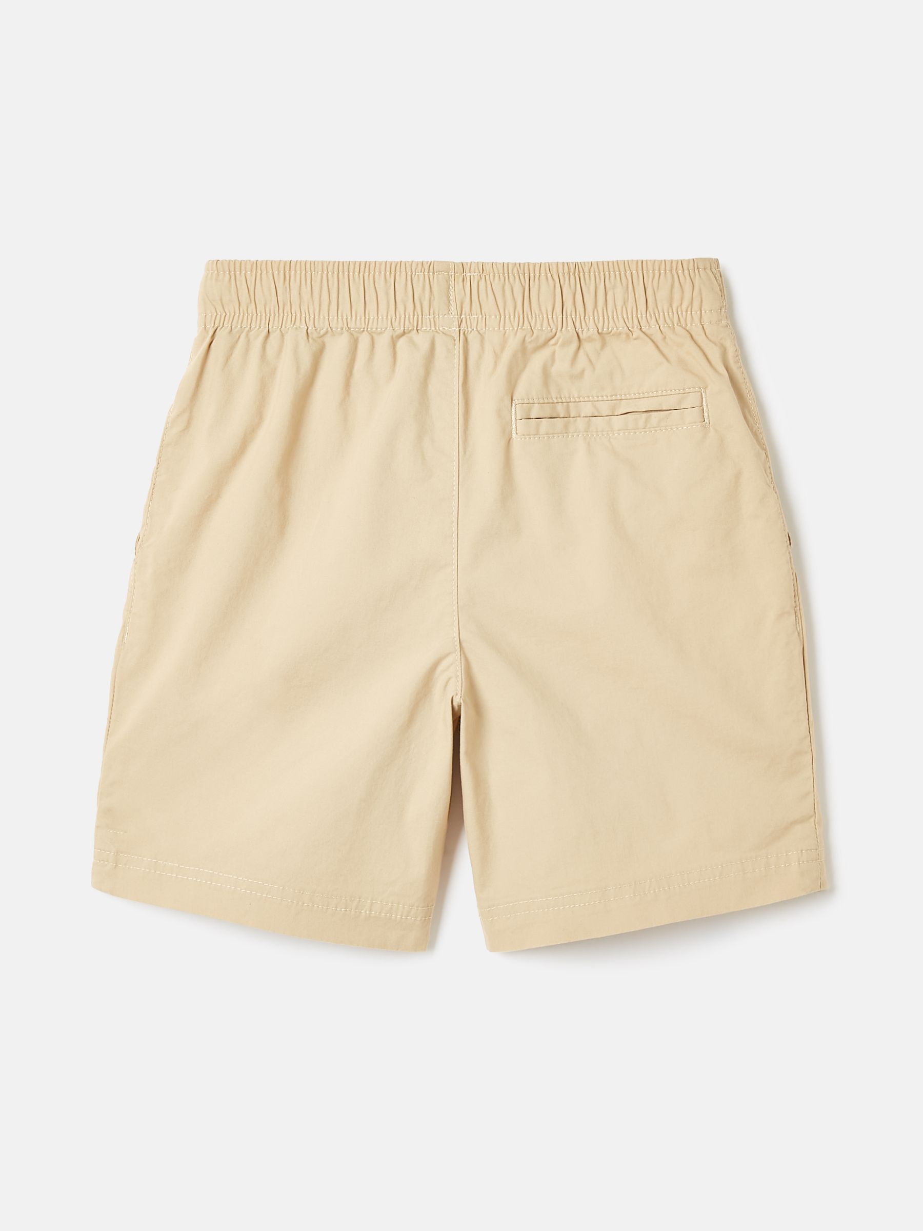 Quayside Beige Elastic Waist Chino Shorts - Image 2 of 5