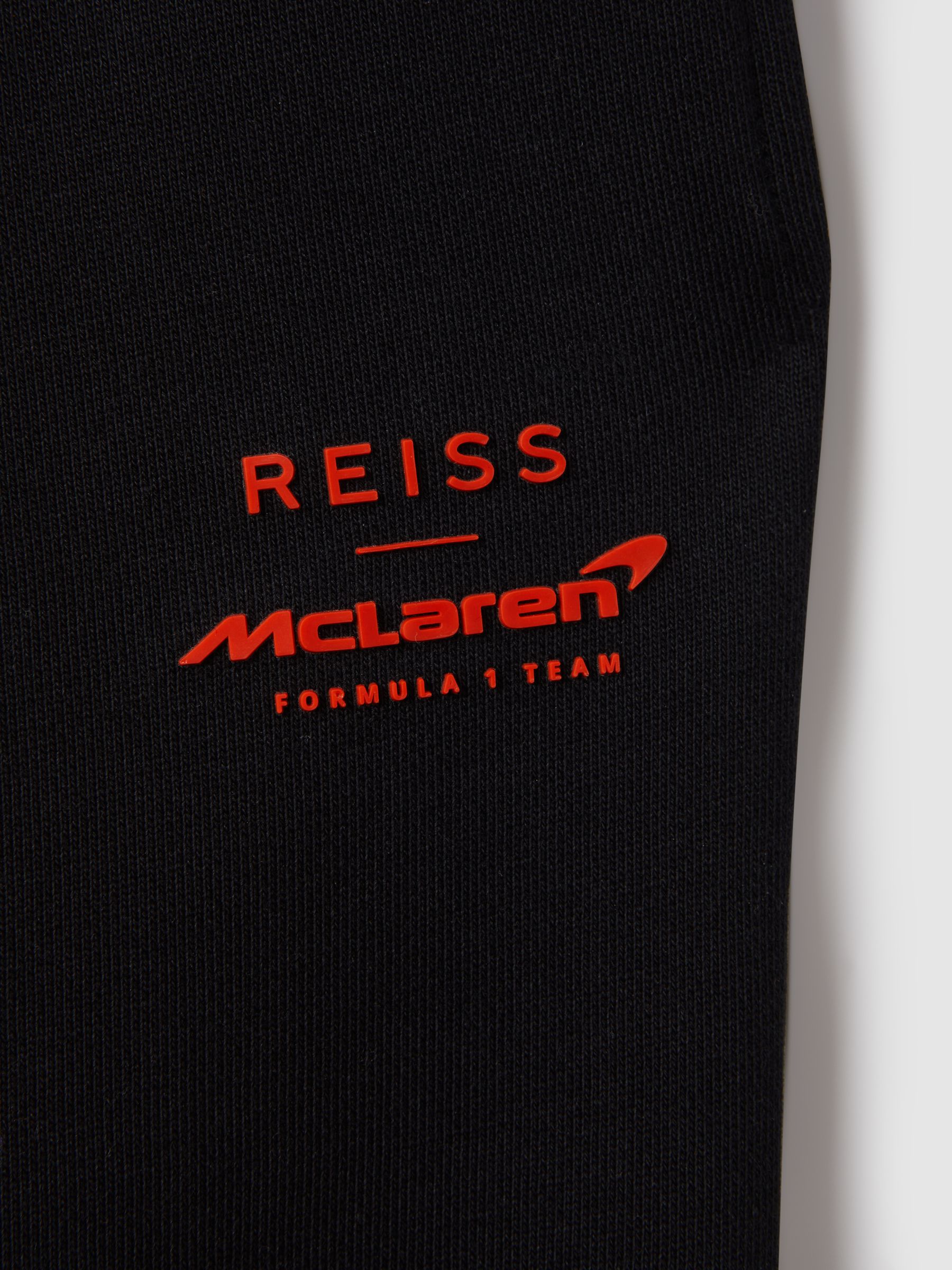 13-14 yrs McLaren F1 Cotton Drawstring Joggers in Black - Image 9 of 9