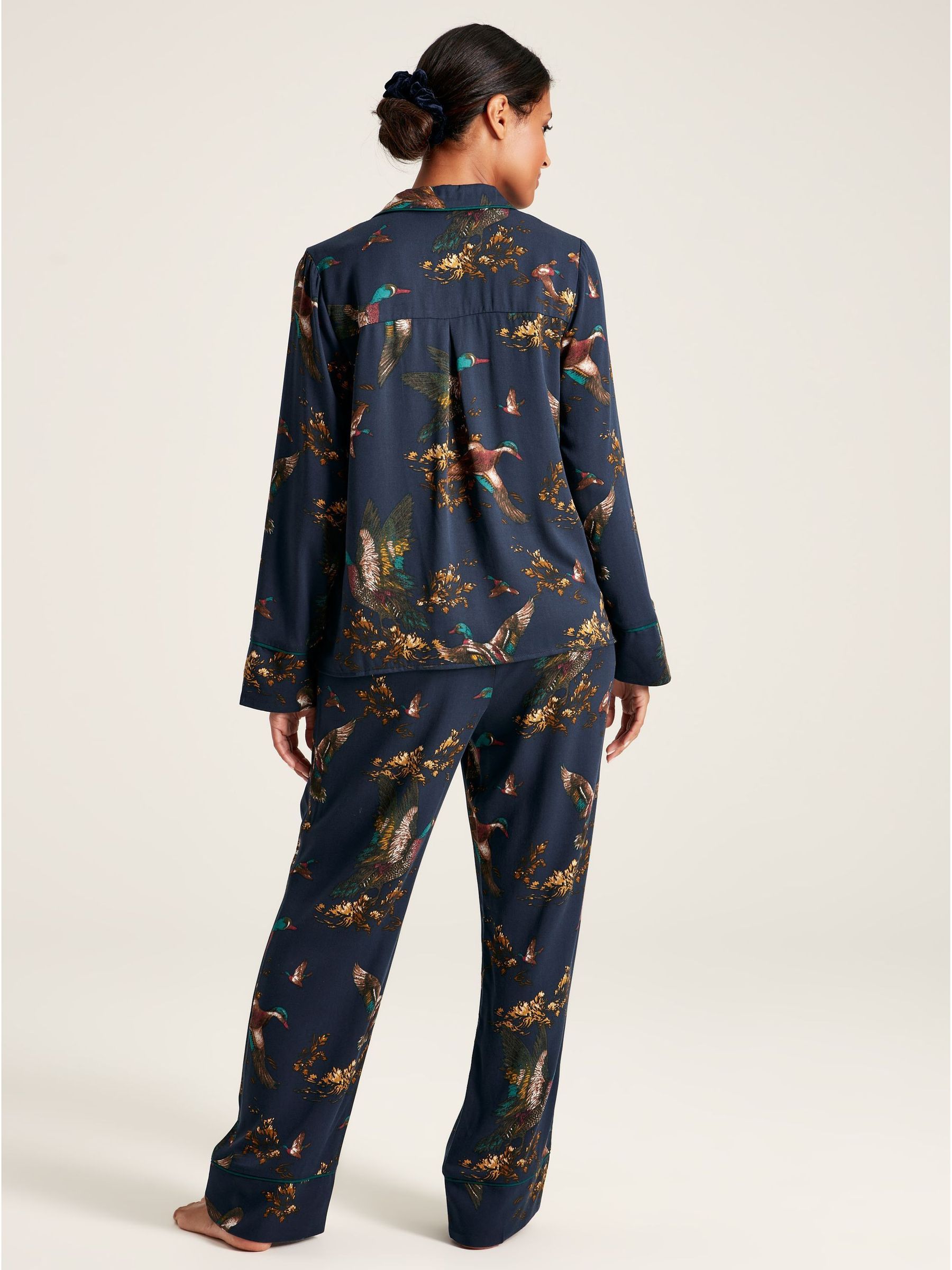Alma Navy Pyjama Set - Image 2 of 6