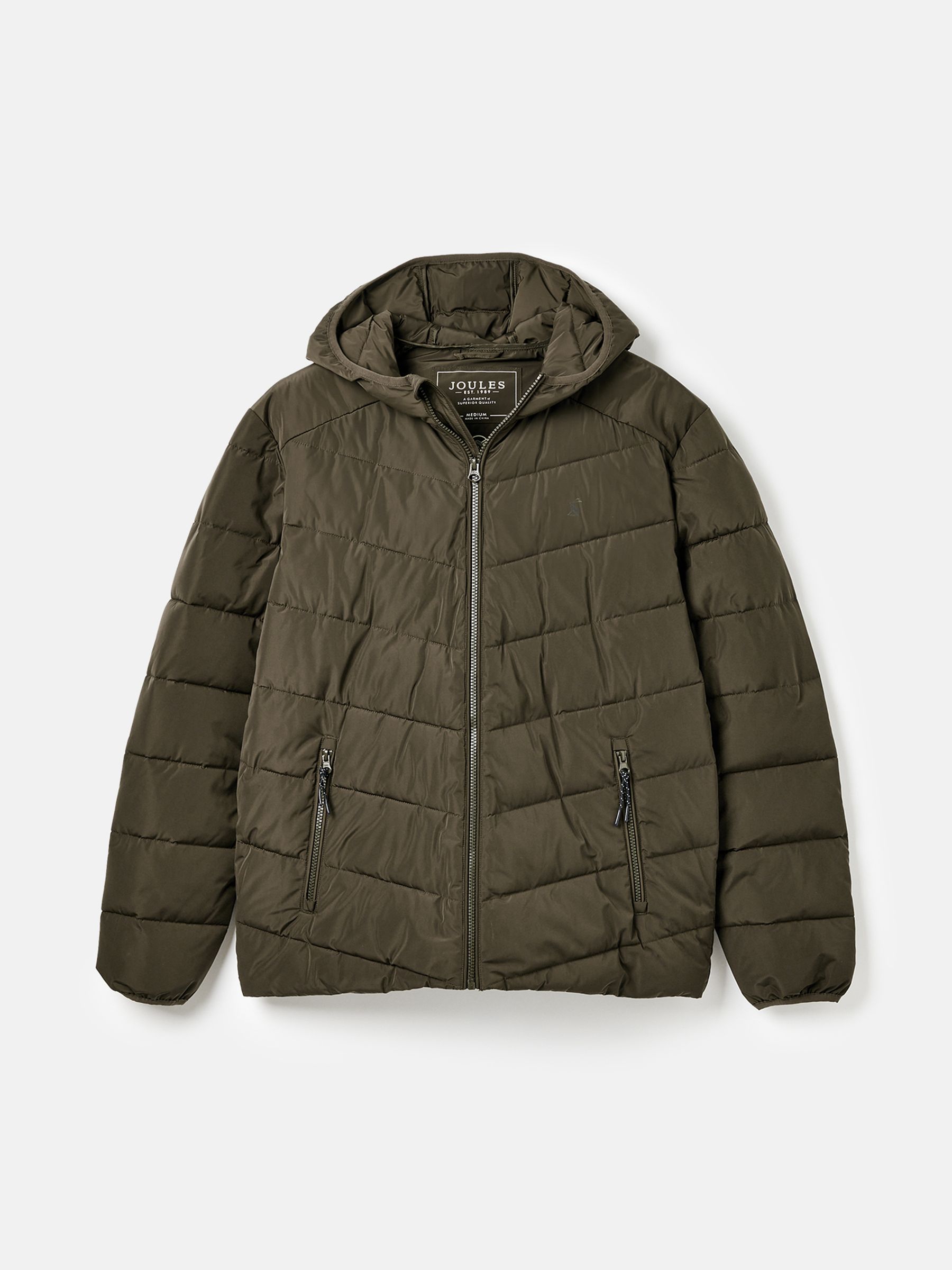 Pearson Green Padded Shower Resistant Coat - Image 1 of 6 Pearson Green Padded Shower Resistant Coat - Image 1 of 6