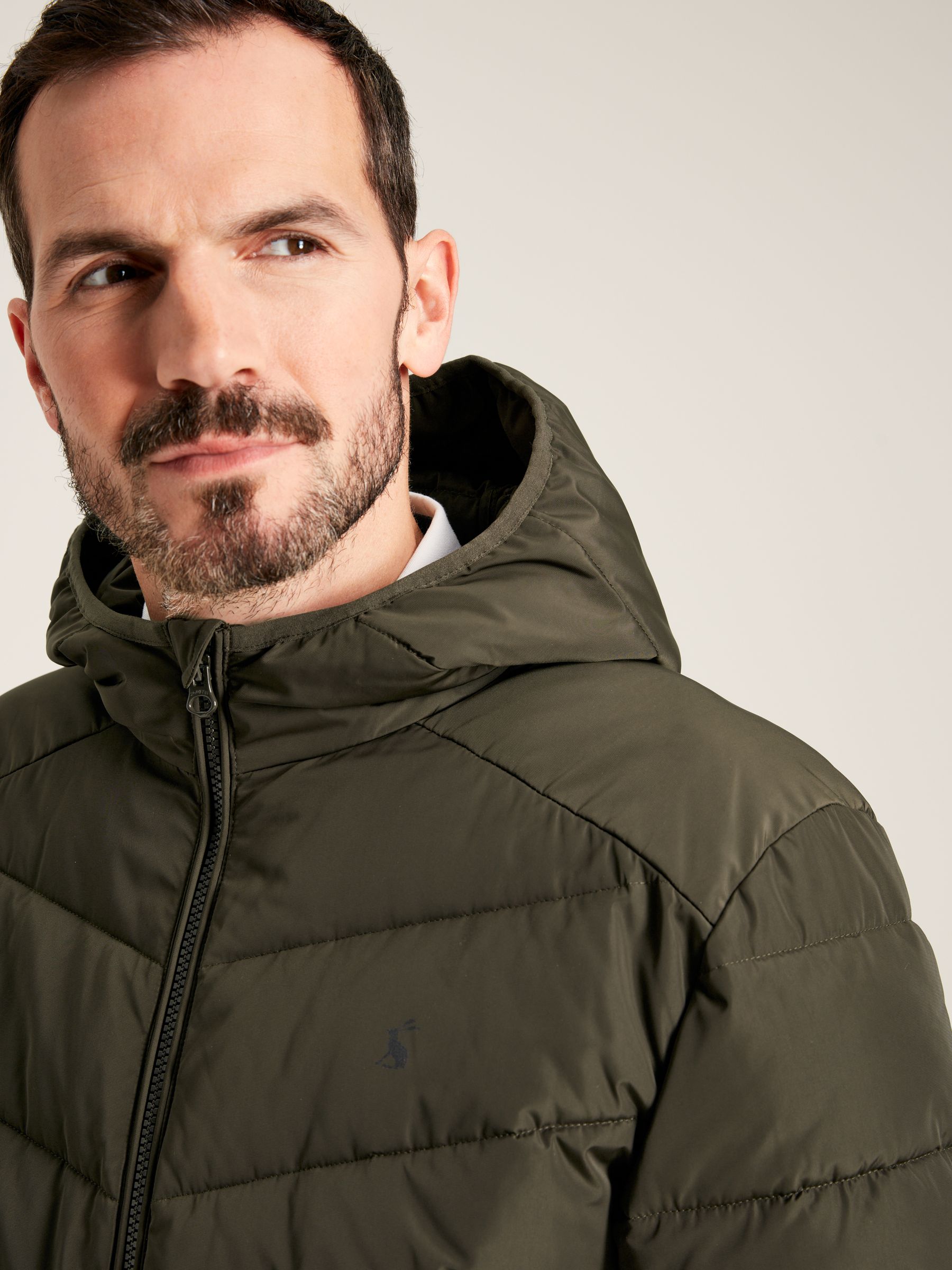 Pearson Green Padded Shower Resistant Coat - Image 4 of 6