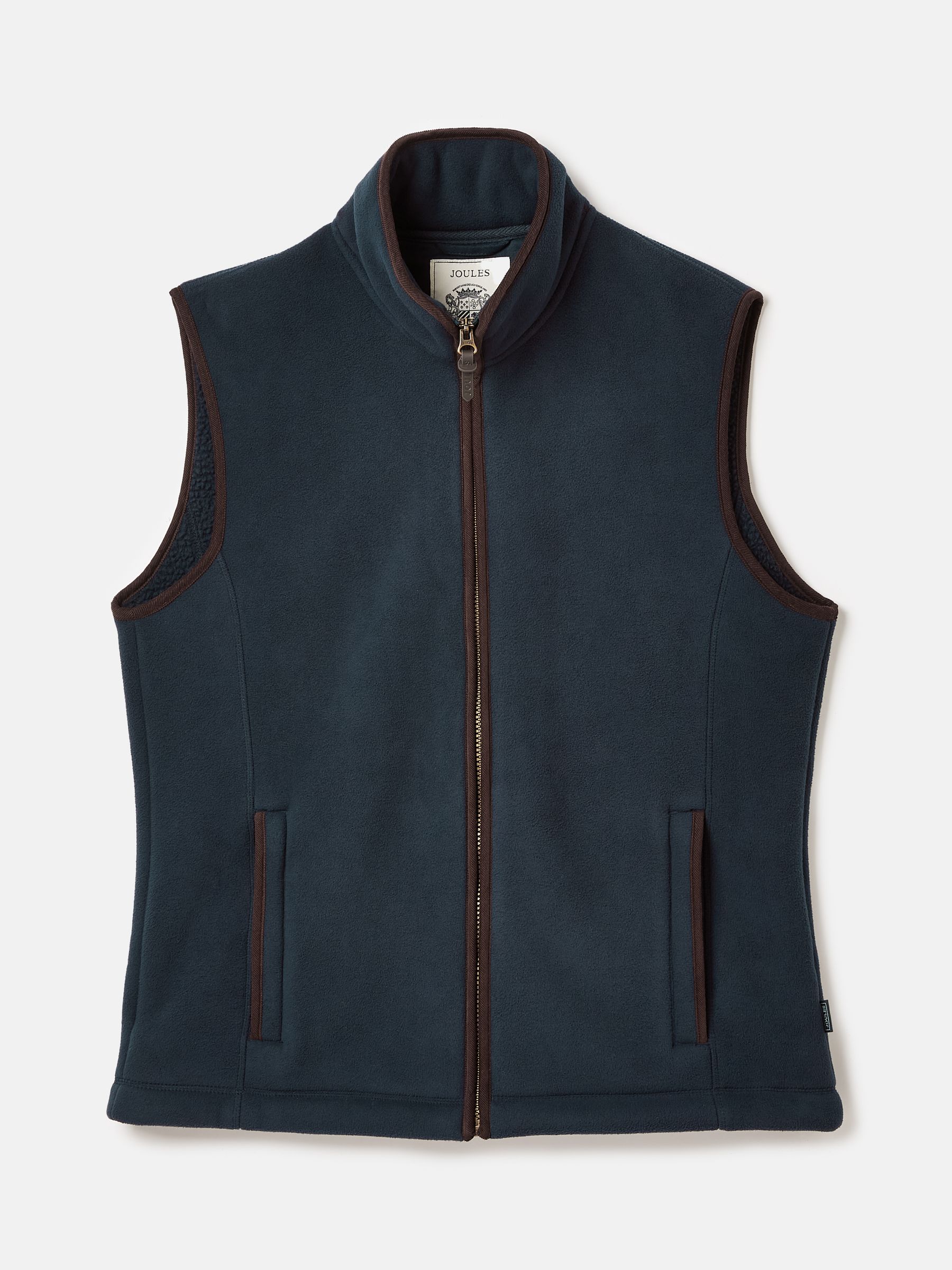 Greenfield Navy Blue Full Zip Fleece Gilet - Image 10 of 10 Greenfield Navy Blue Full Zip Fleece Gilet - Image 10 of 10