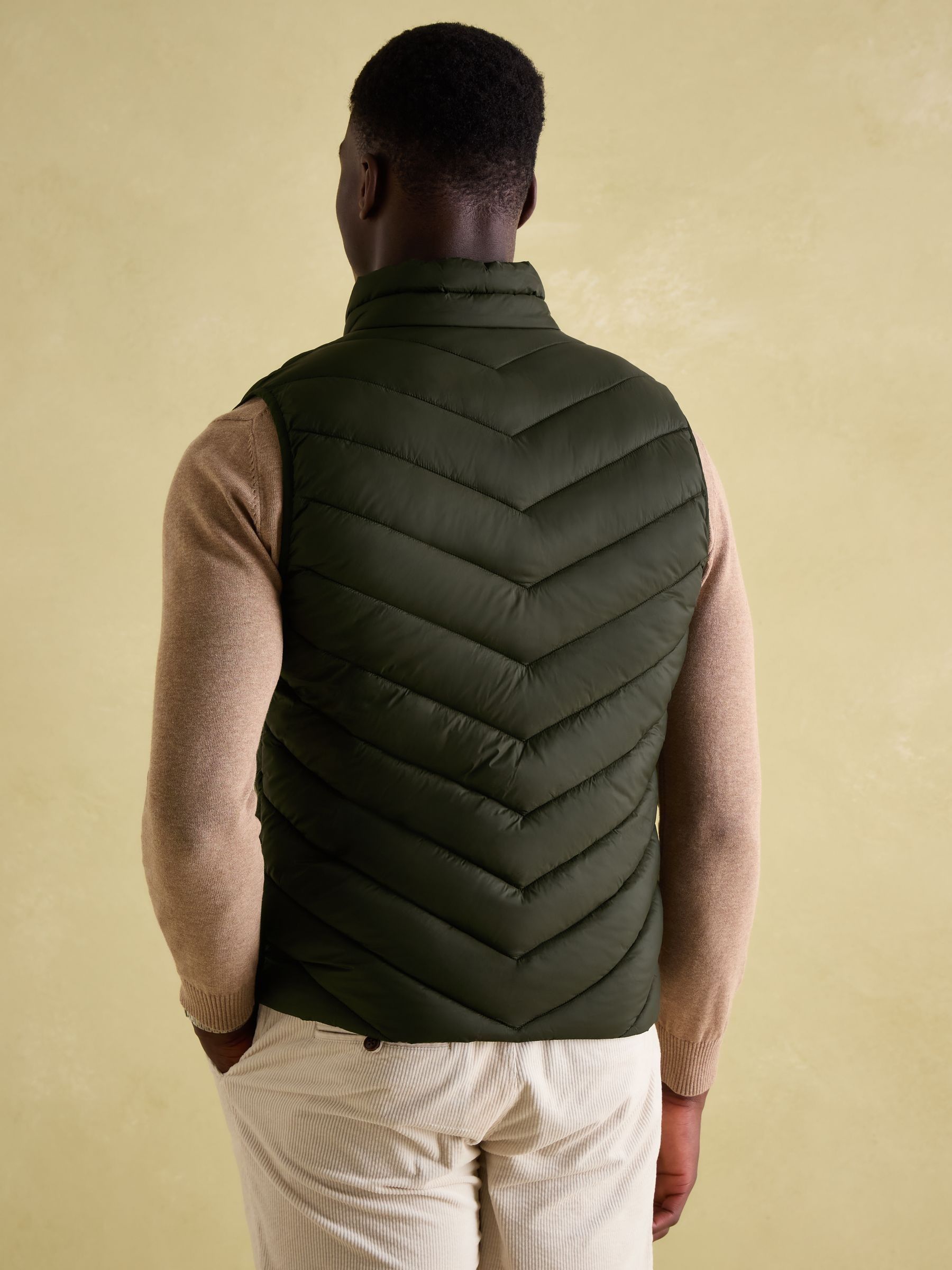 Garrett Green Showerproof Padded Gilet - Image 2 of 8